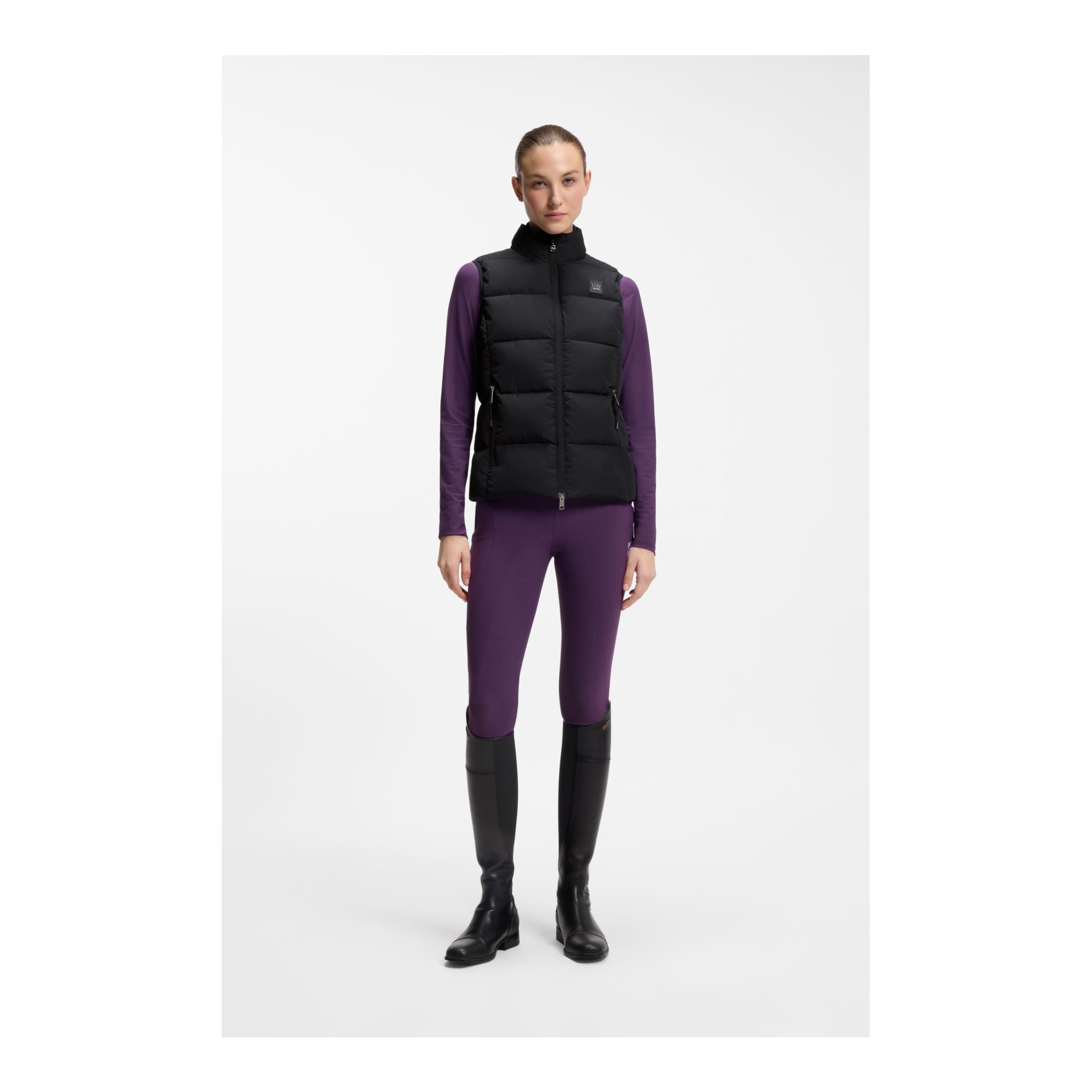 BOSS Equestrian Viola Knitted Puffer Weste