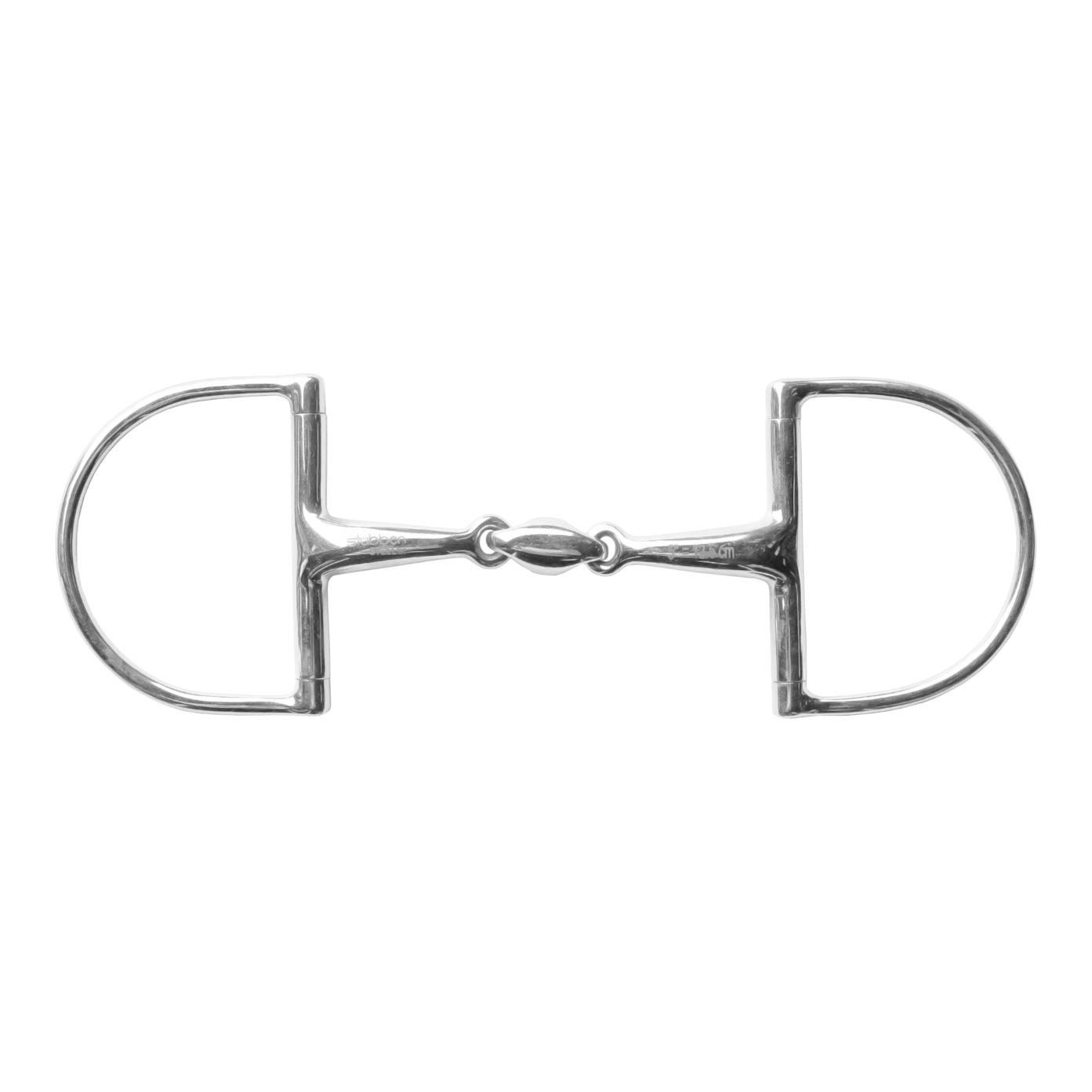 Stübben D-Ring doppel gebrochen Stainless steel