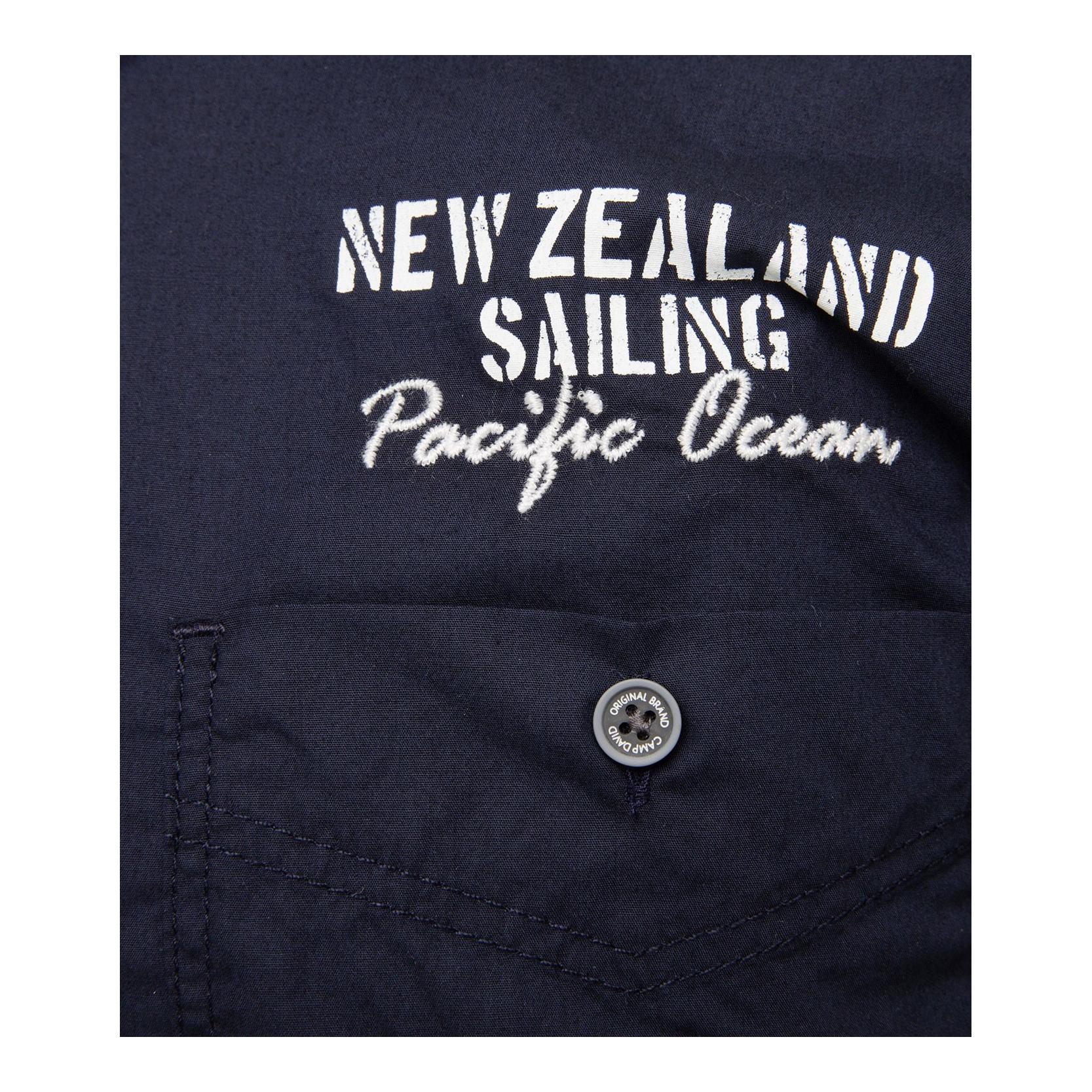Camp David Chemise manches courtes Bay of Island I – pour hommes – blue navy