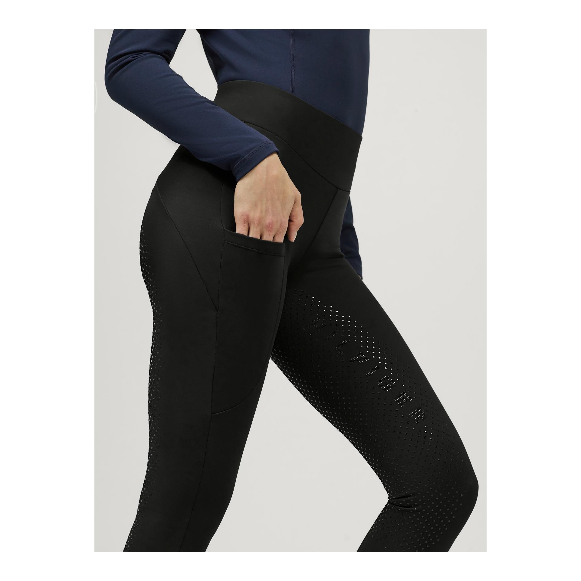 Tommy Hilfiger Equestrian Winterleggings Elmira Strass Vollgrip Damen