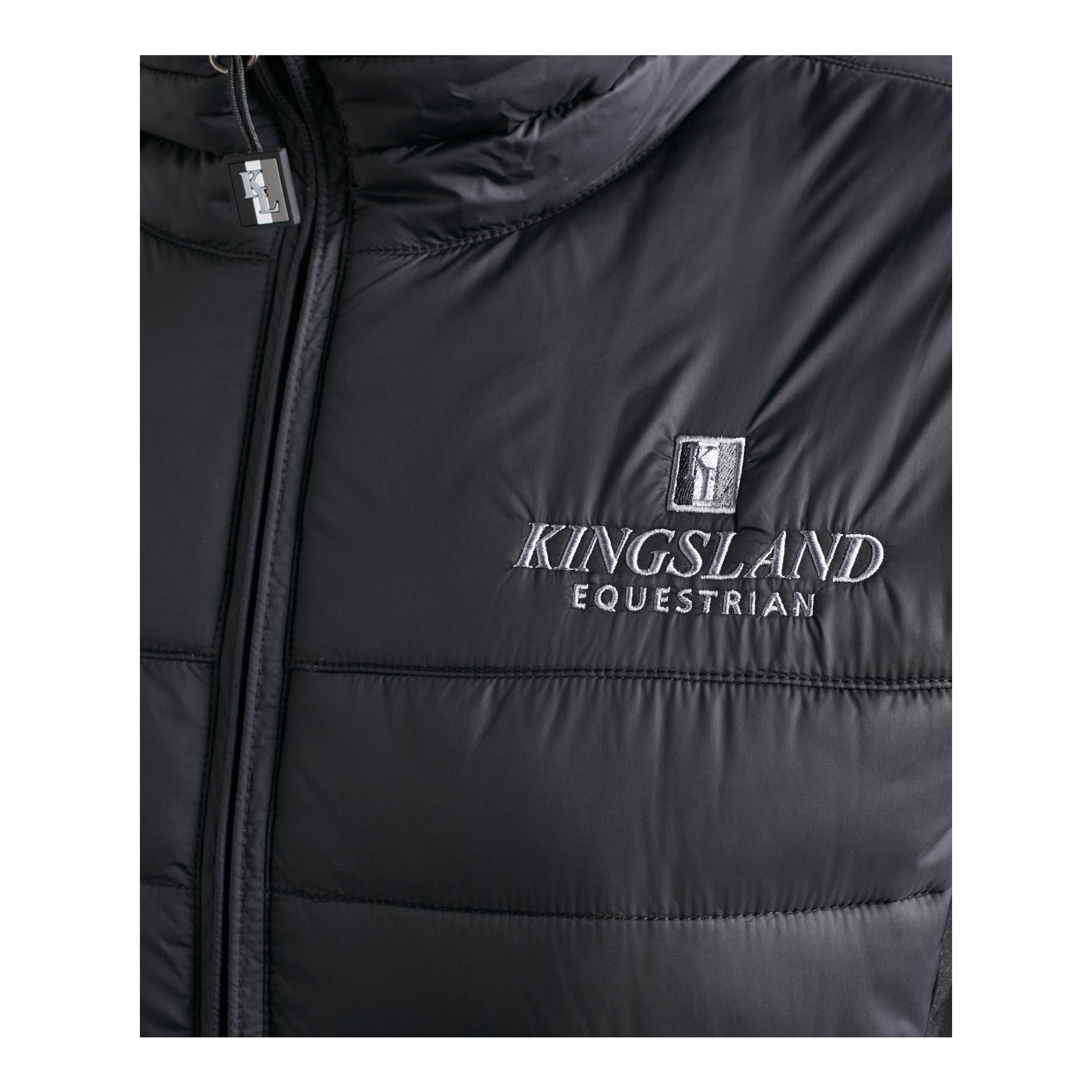 Kingsland Veste matelassée Classic unisexe - noir