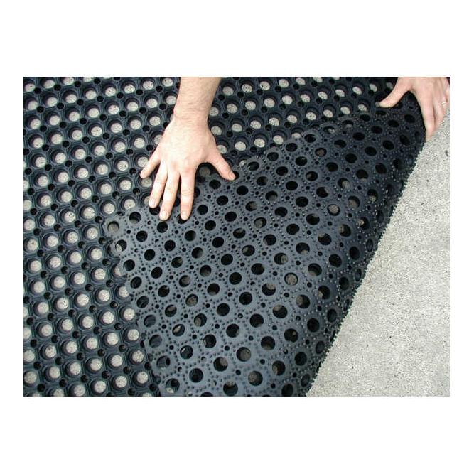 Growi Tapis en caoutchouc perforé