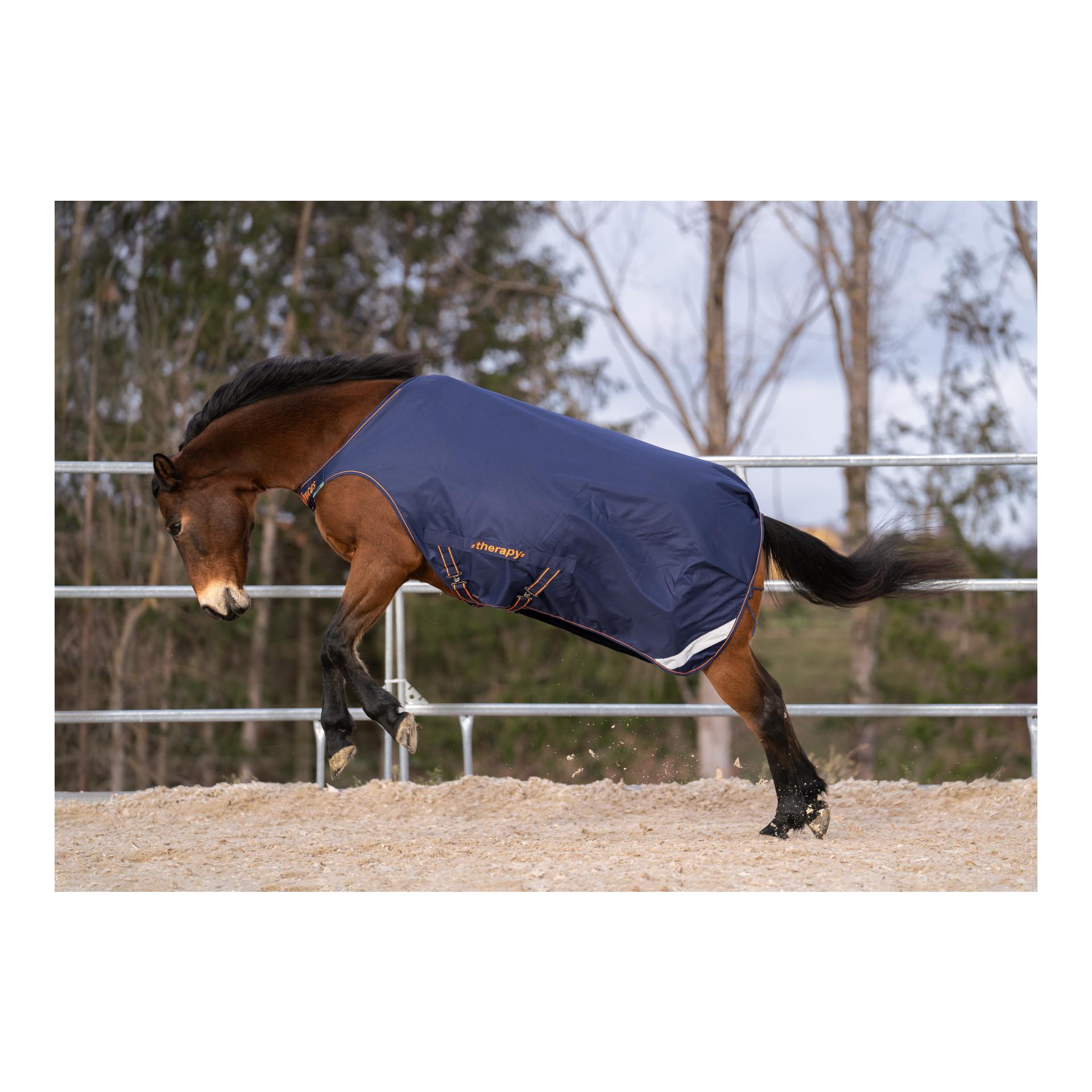 Bucas Couverture Therapy Walker - bleu marine