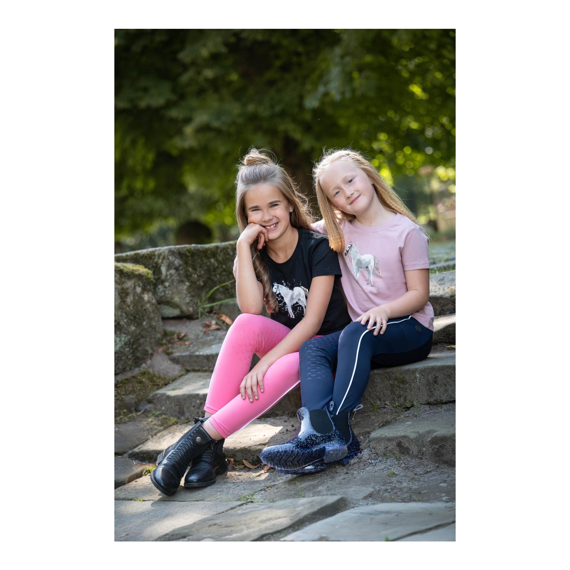 HKM Leggings d'équitation Maui avec fond intégral en silicone
