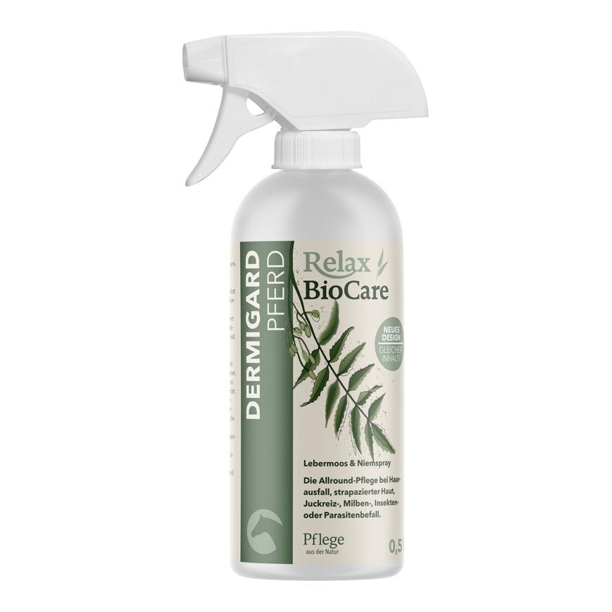Relax Biocare Dermigard für Pferde Lebermoos & Niem