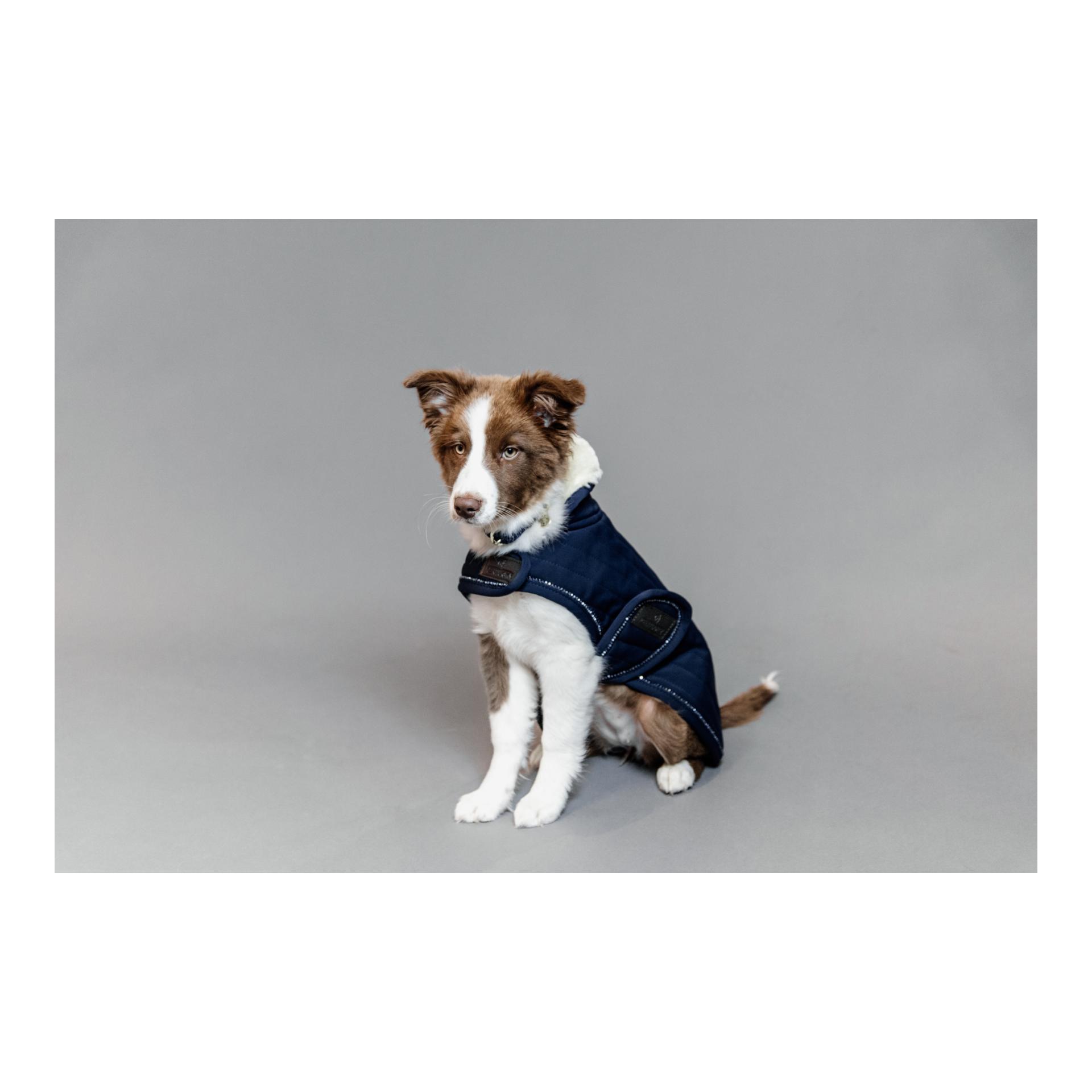 Hundemantel Dog Coat Pearls - navy