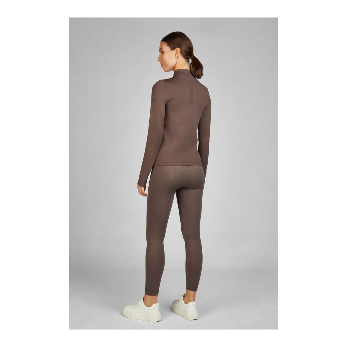 Eskadron Maillot d'entraînement Zip Seamless femme