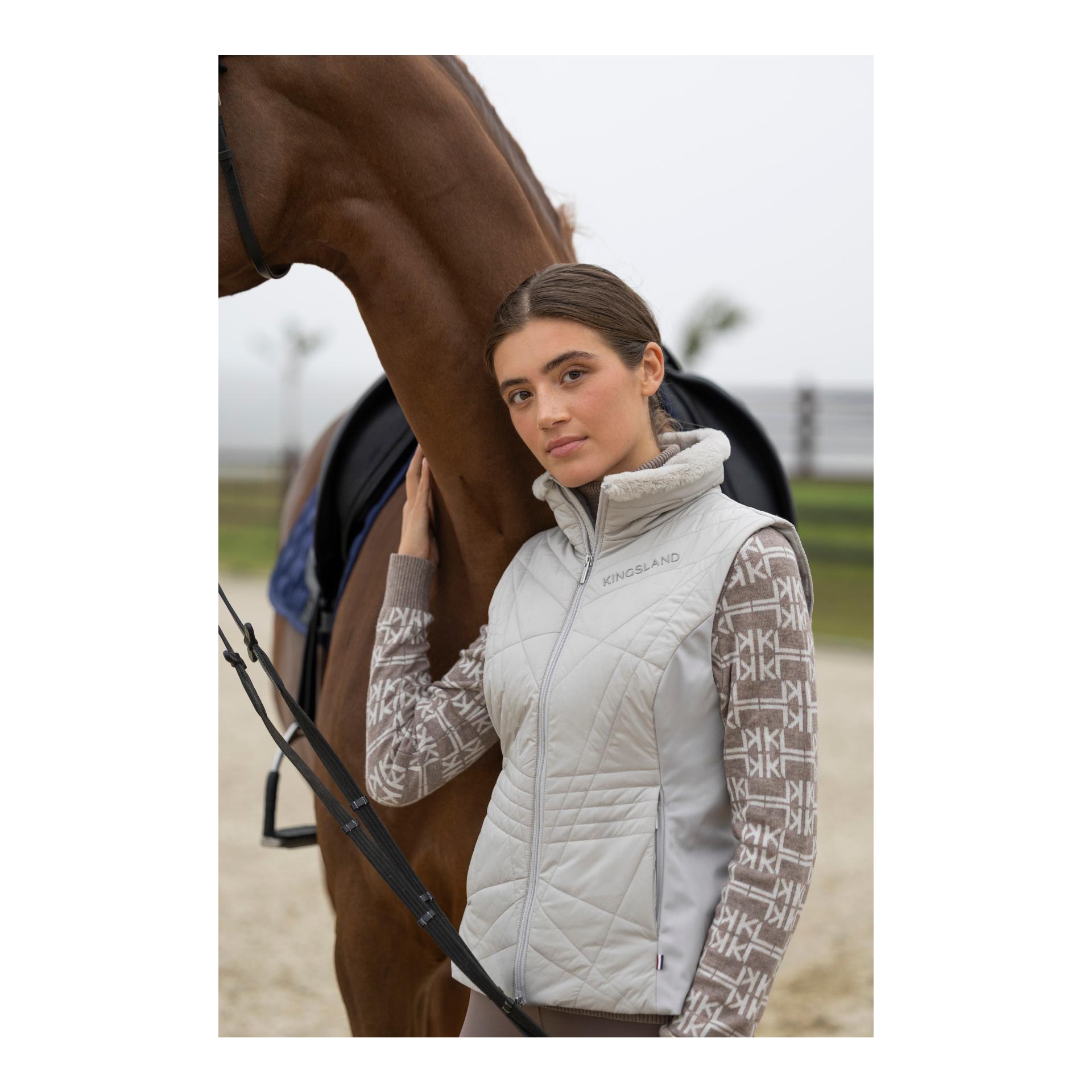 Kingsland Pull en tricot à col roulé femme KLAnnabella