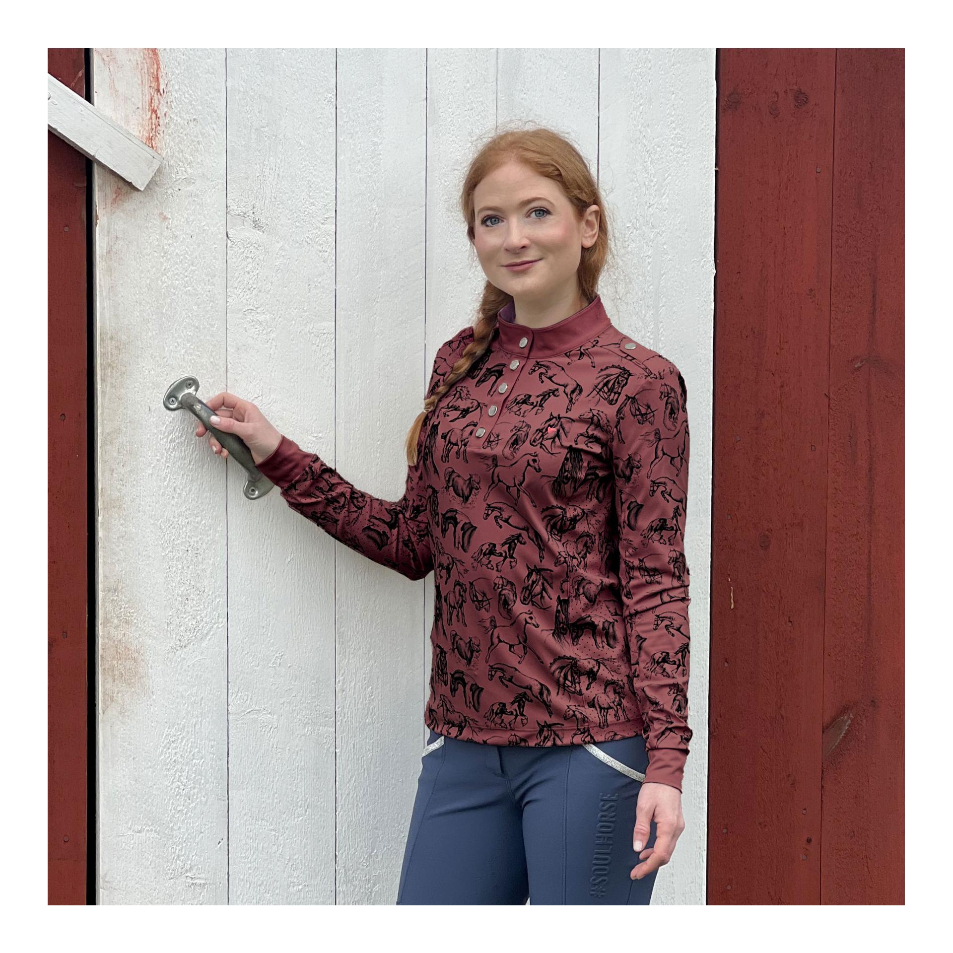 Soulhorse Funktionsshirt Longsleeve Horses