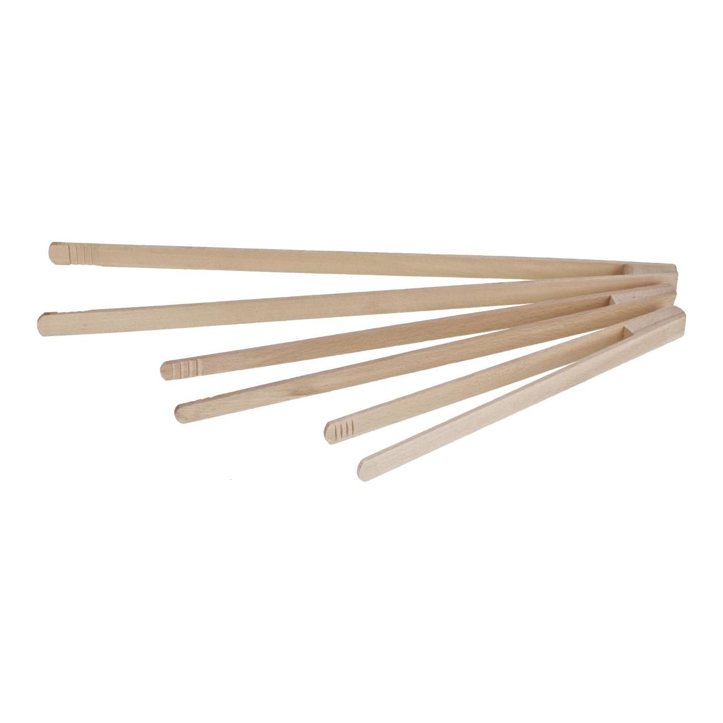 Hauptner Grillzange aus Holz Buche