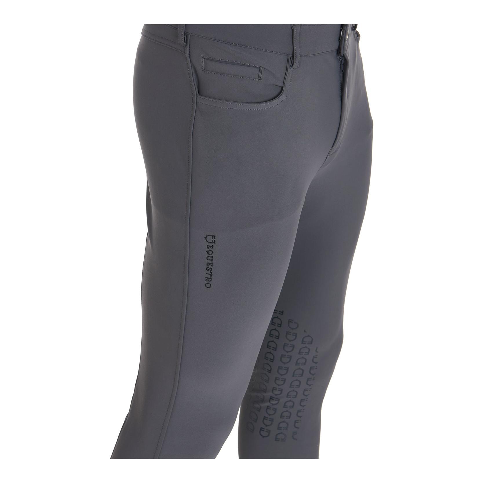 Equestro Reithose Caspar Kniebesatz Jungs