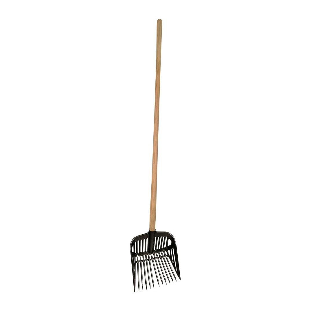 Kerbl Streugabel mit Holzstiel