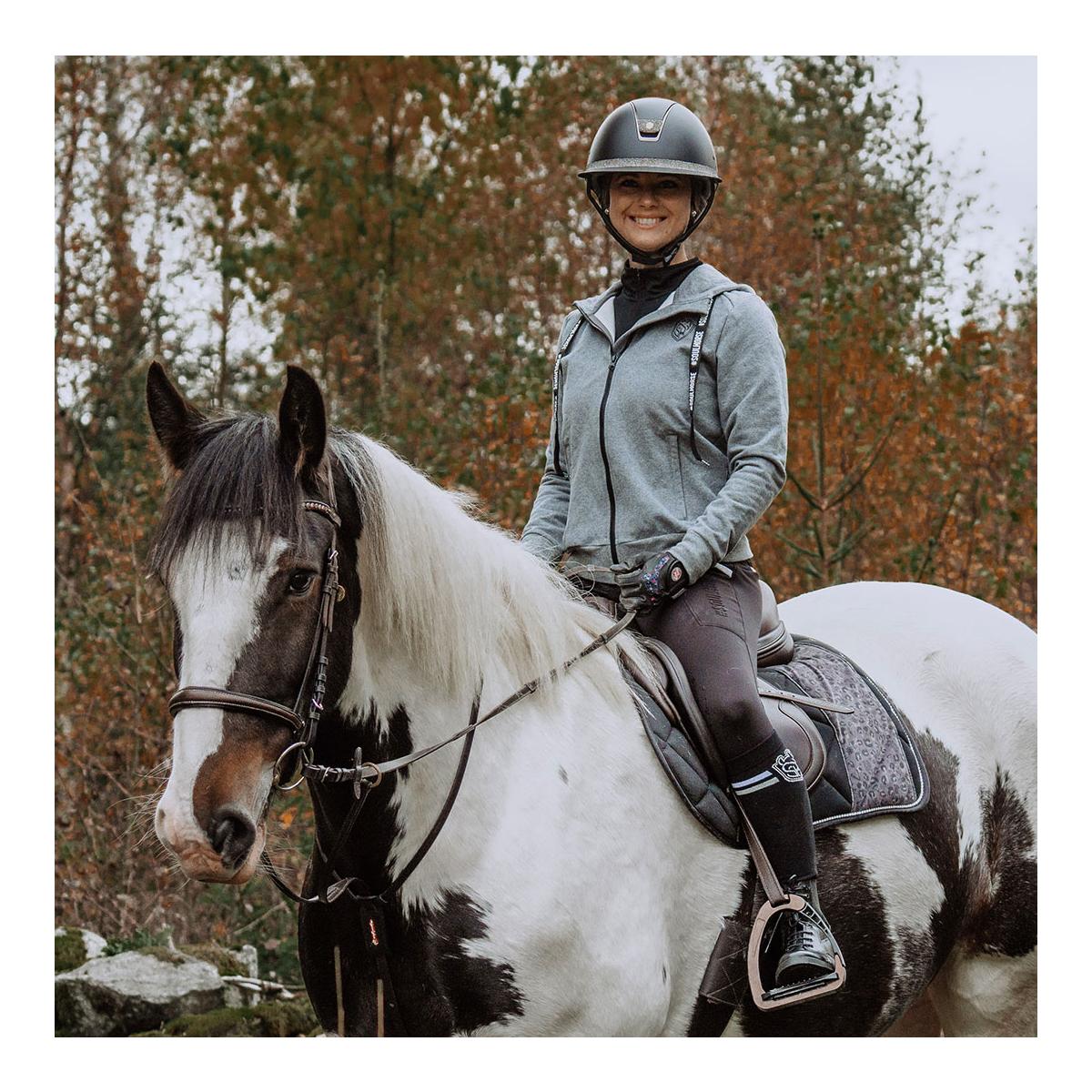 Veste à capuche zippée "Cozy Grey