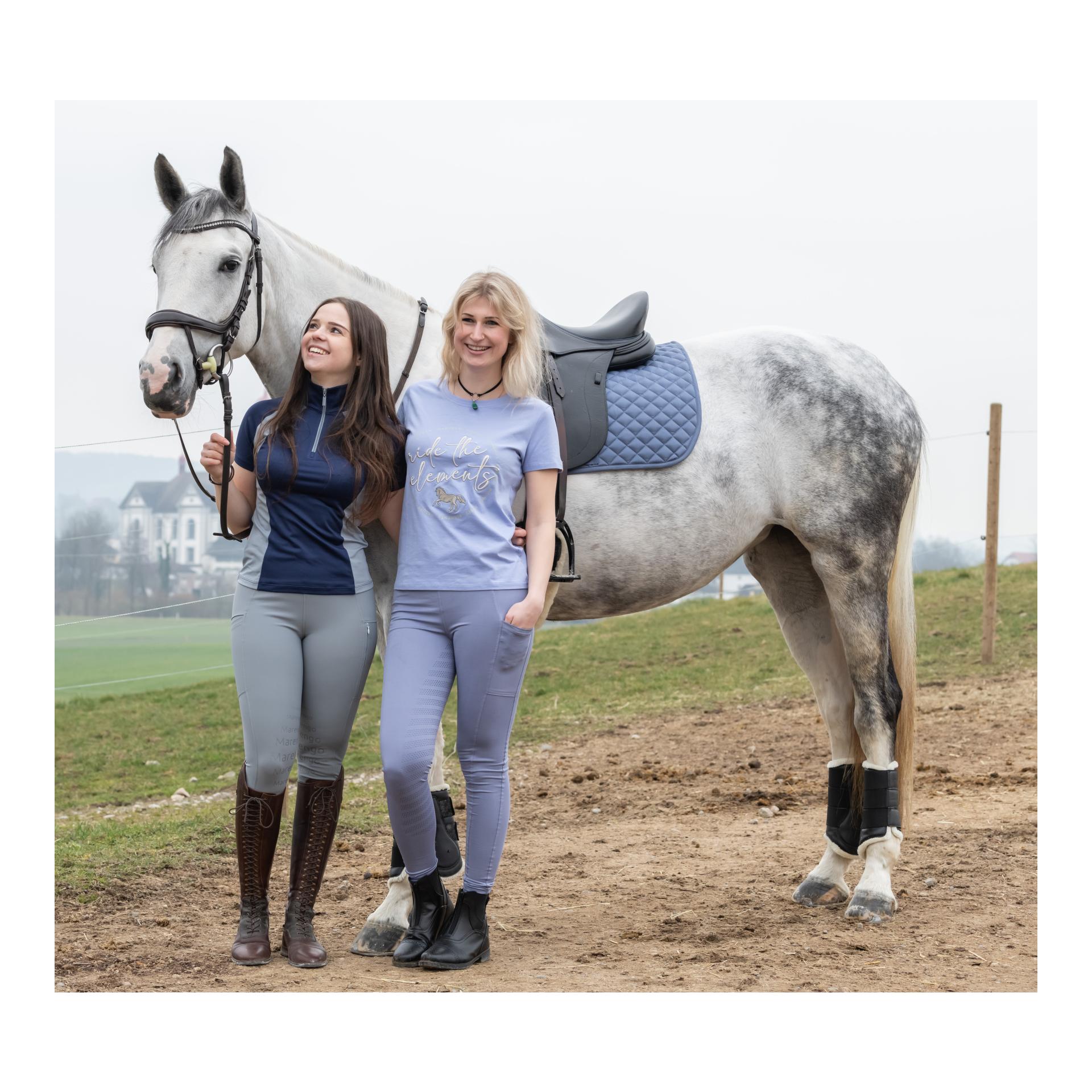 Marengo Reitleggings Cool Summer Kniegrip Damen