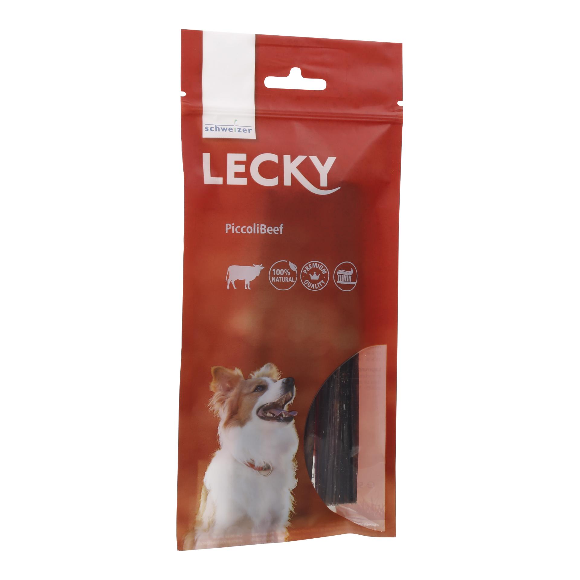 LECKY Piccoli Beef Kauartikel vom Rind 15cm