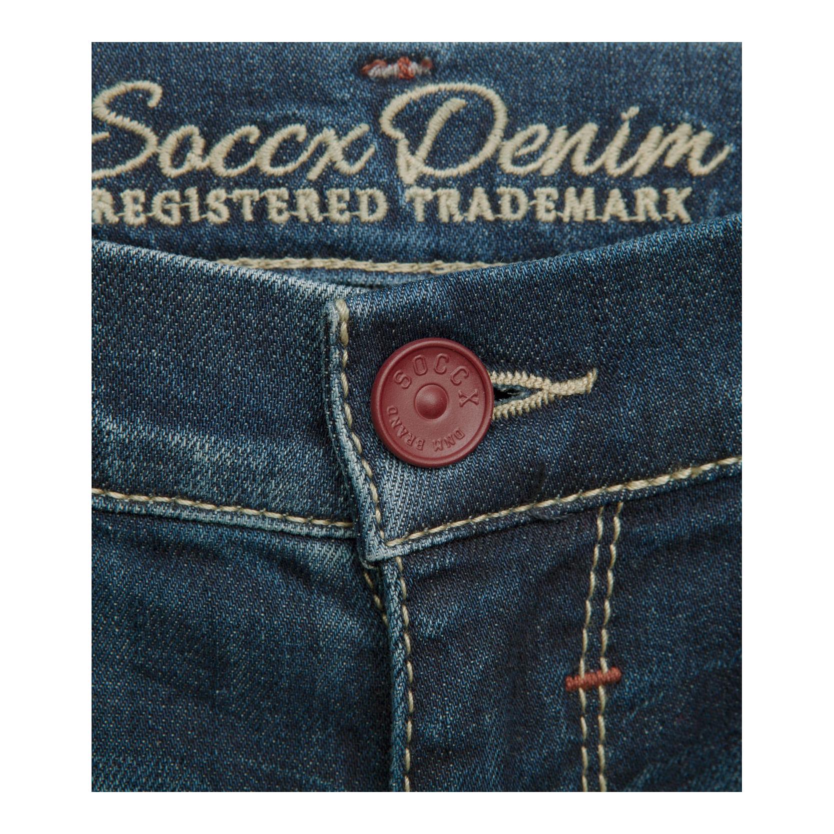 Slim Fit Jeans mit hohem Stretch-Anteil Damen - dunkelblau