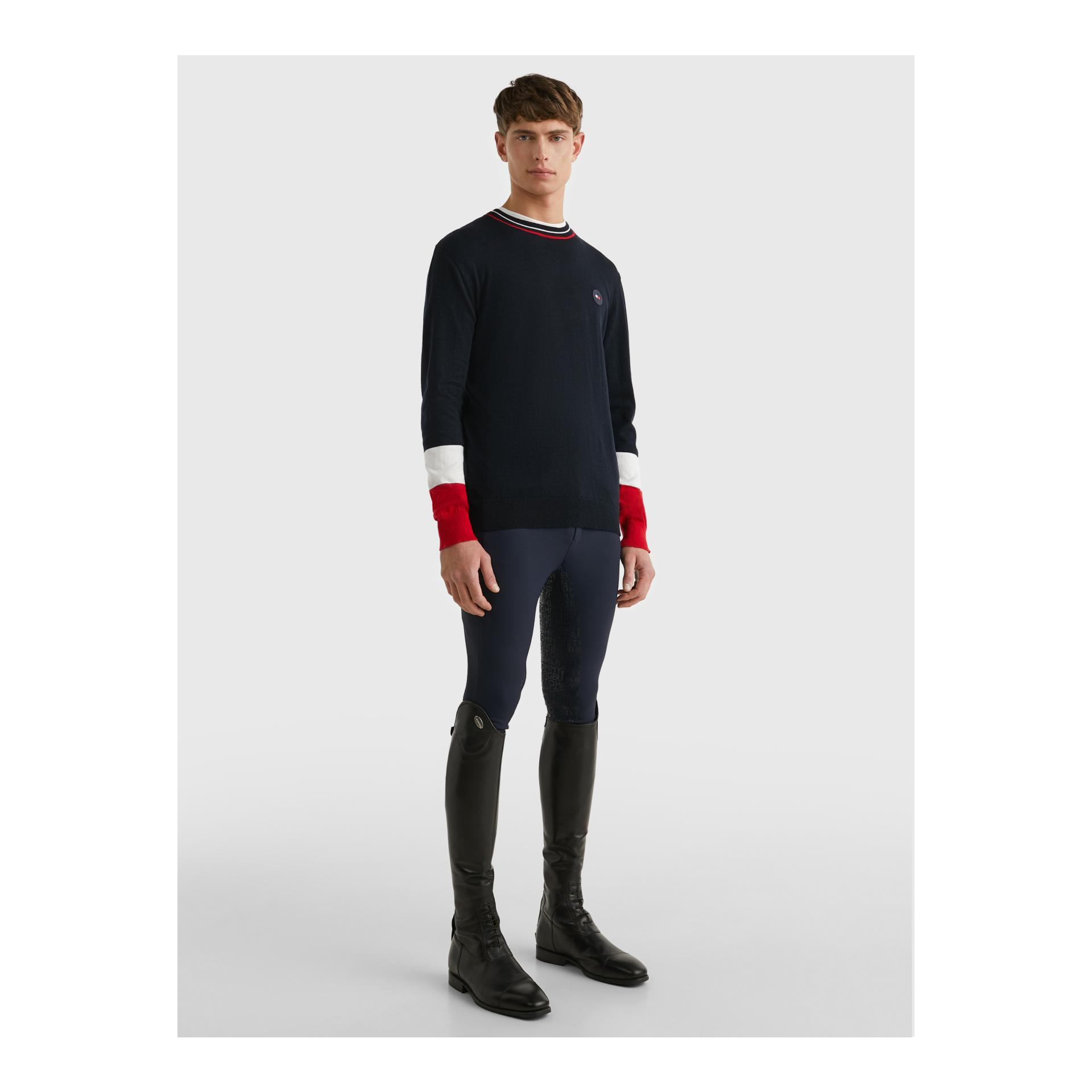 Pull en tricot Colorblock homme