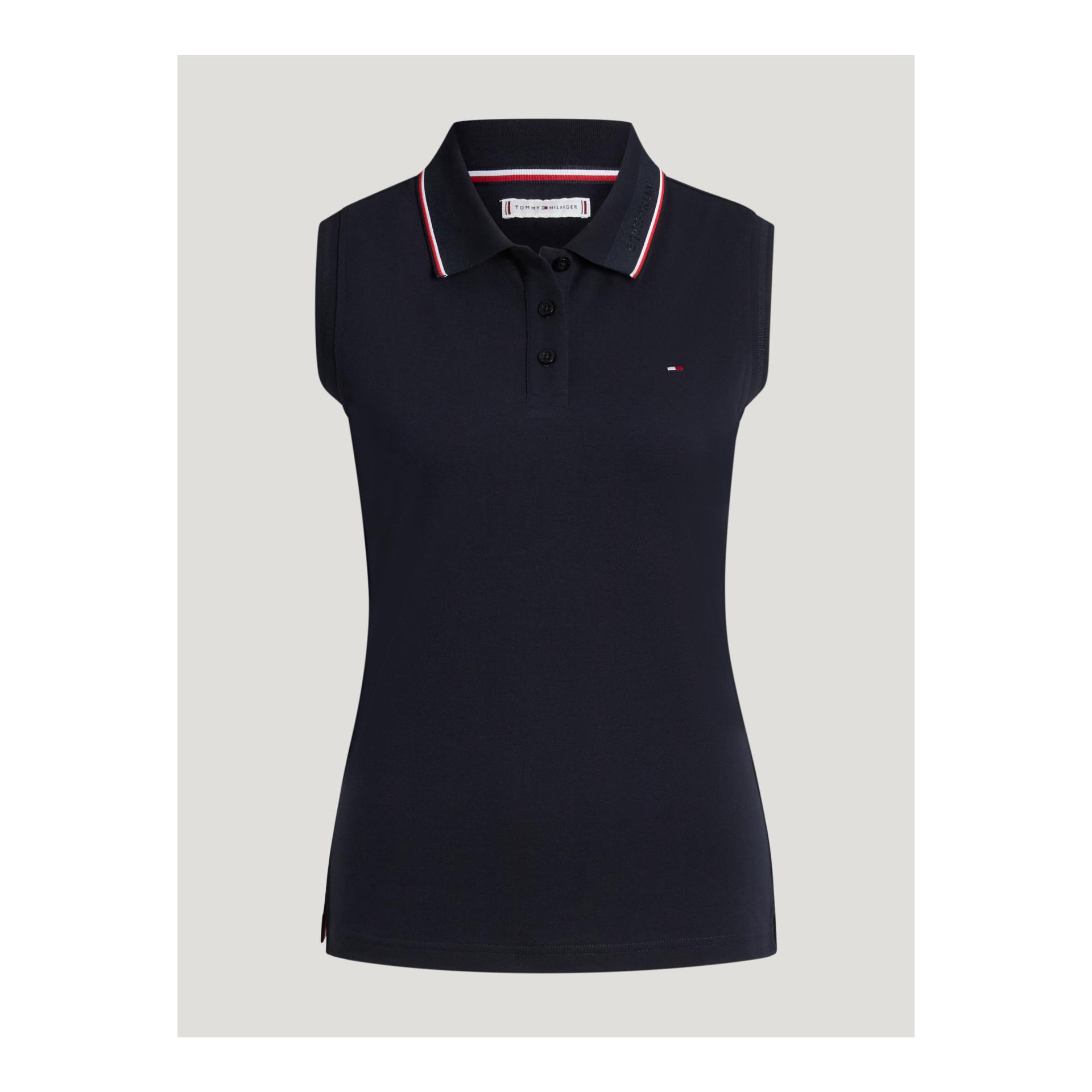 Tommy Hilfiger Equestrian Poloshirt Cordova sleeveless Damen