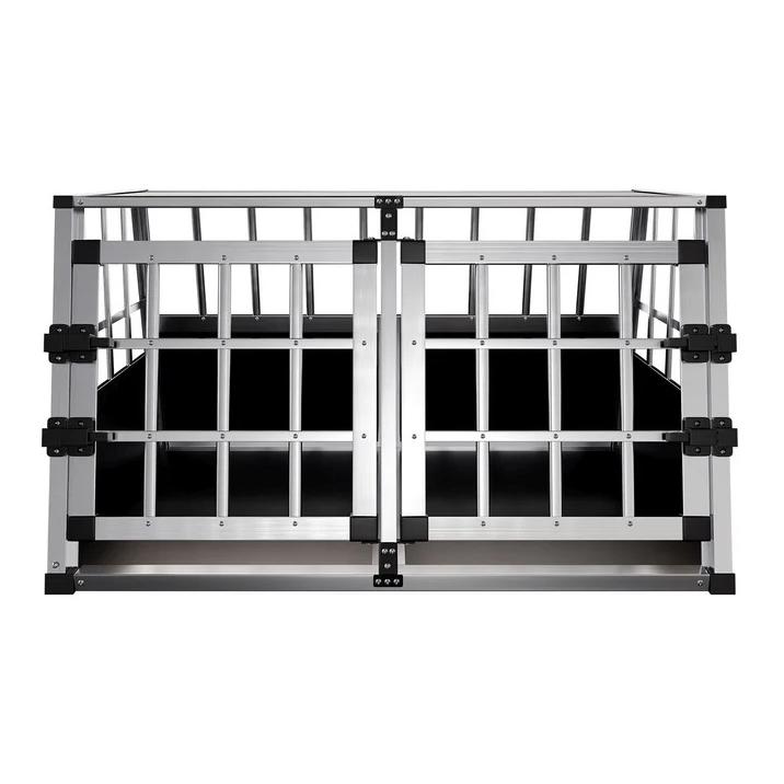 Hauptner Caisse de transport pour chiens en aluminium taille L-XL