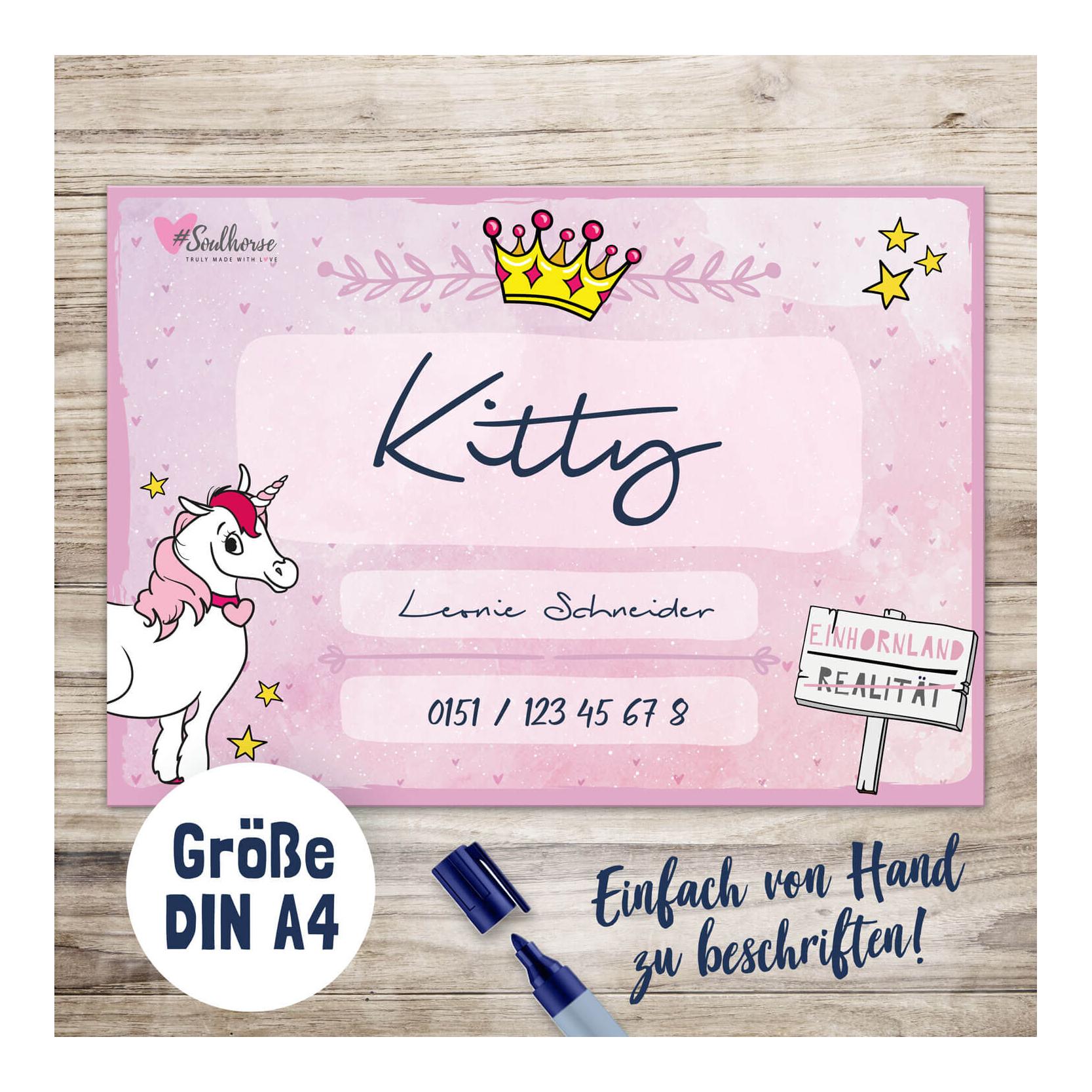 Soulhorse Panneau pour box « Prinzessin »