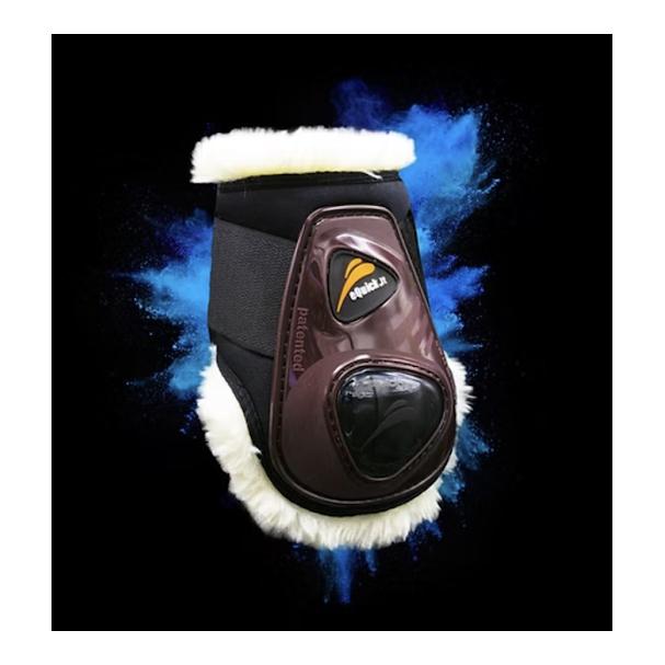 eQuick Protège-boulets eSHOCK LEGEND à velcro Fluffy (mouton)