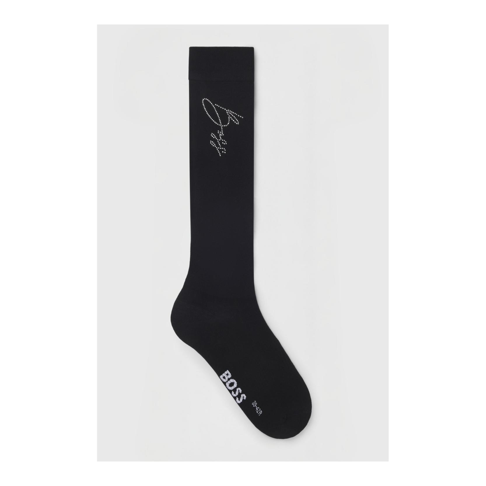 BOSS Equestrian Reitsocken Sally Crystal Logo