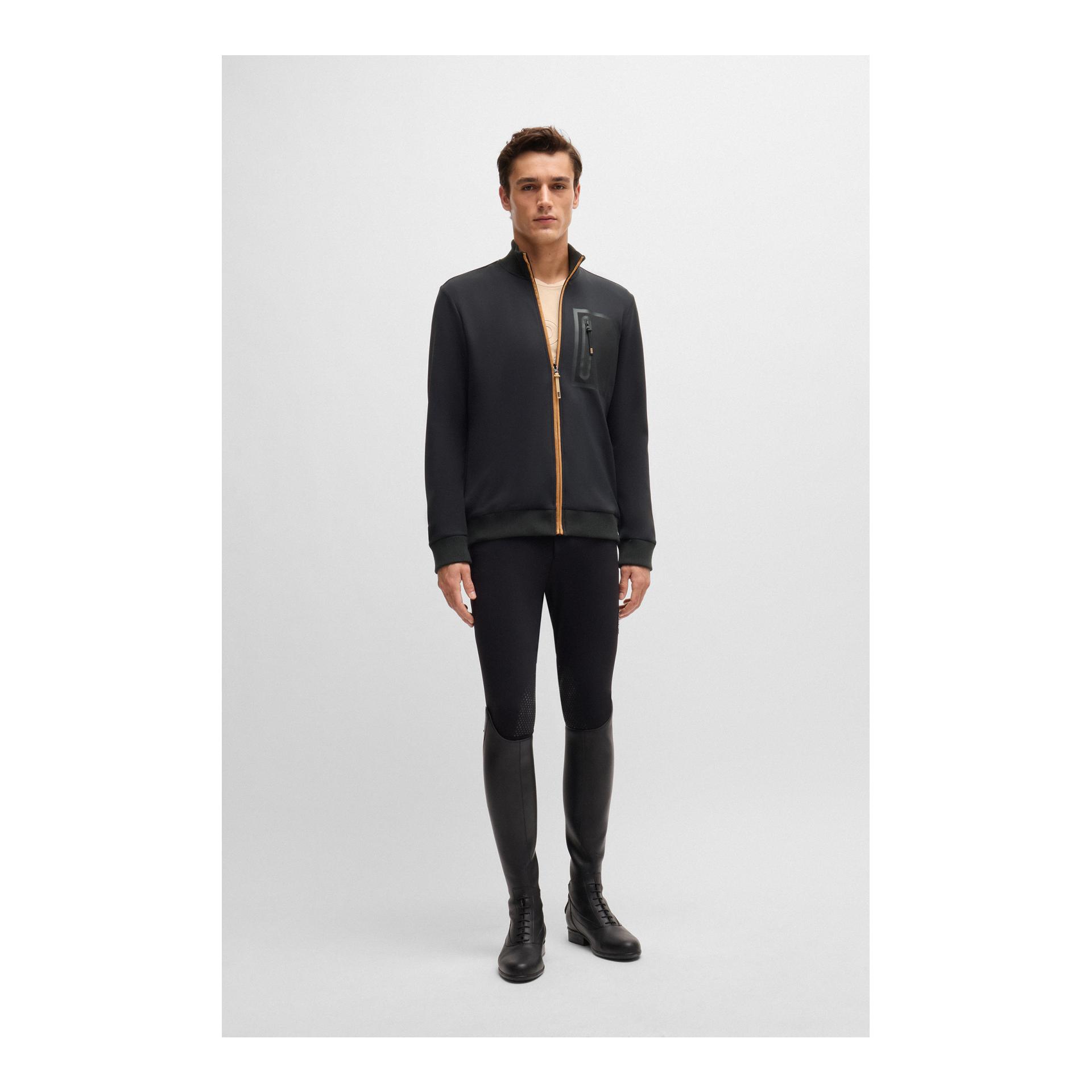BOSS Equestrian Funkionsstrickjacke Sammy Herren