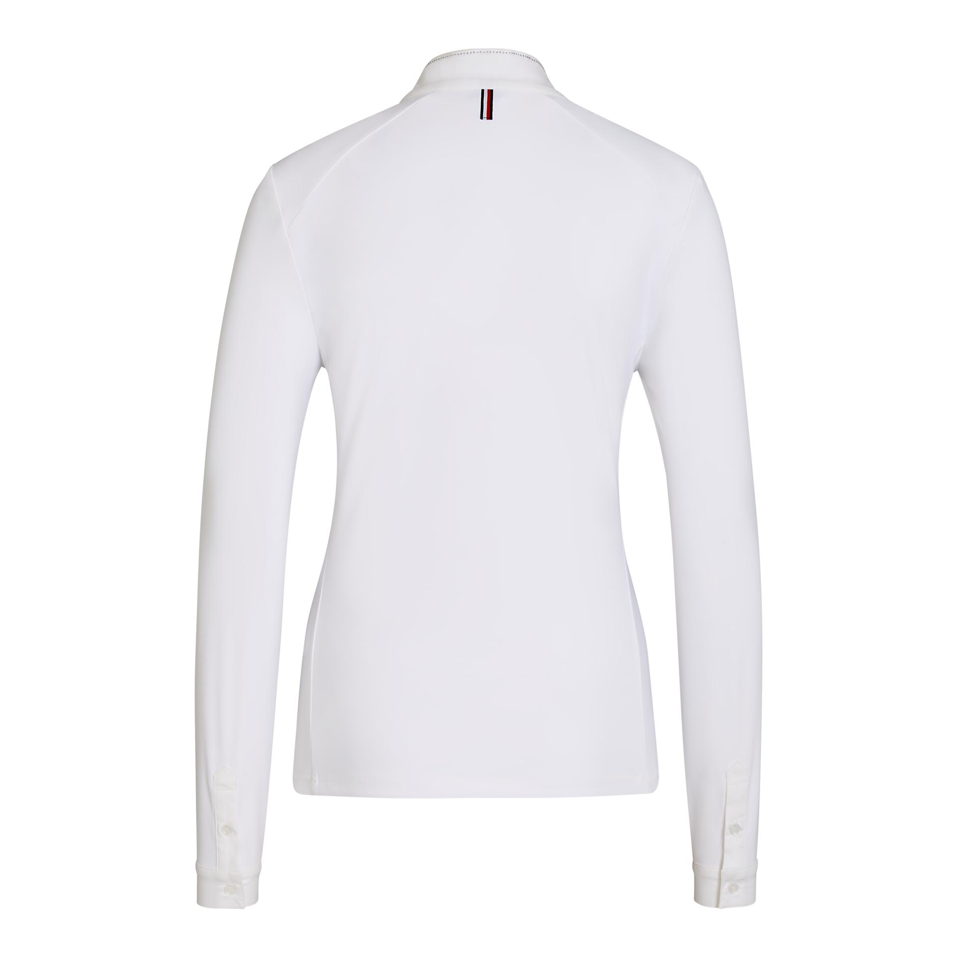 Tommy Hilfiger Equestrian Turniershirt Taylor Langarm Strass Damen