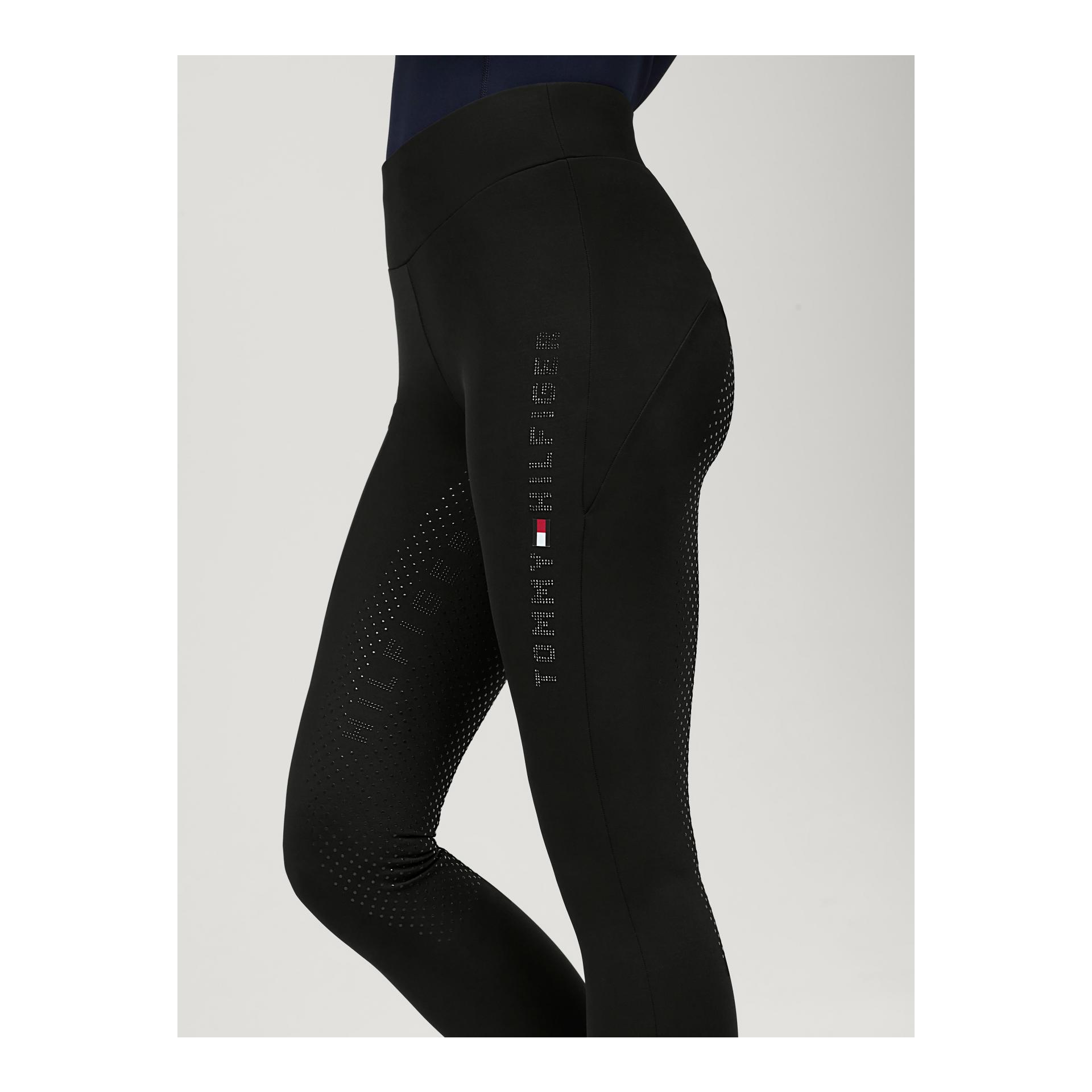 Tommy Hilfiger Equestrian Winterleggings Elmira Strass Vollgrip Damen