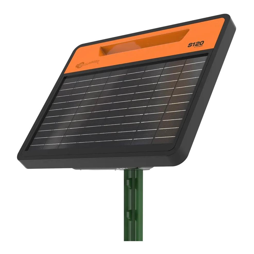 Gallagher Électrificateur solaire S120Li - batterie incluse