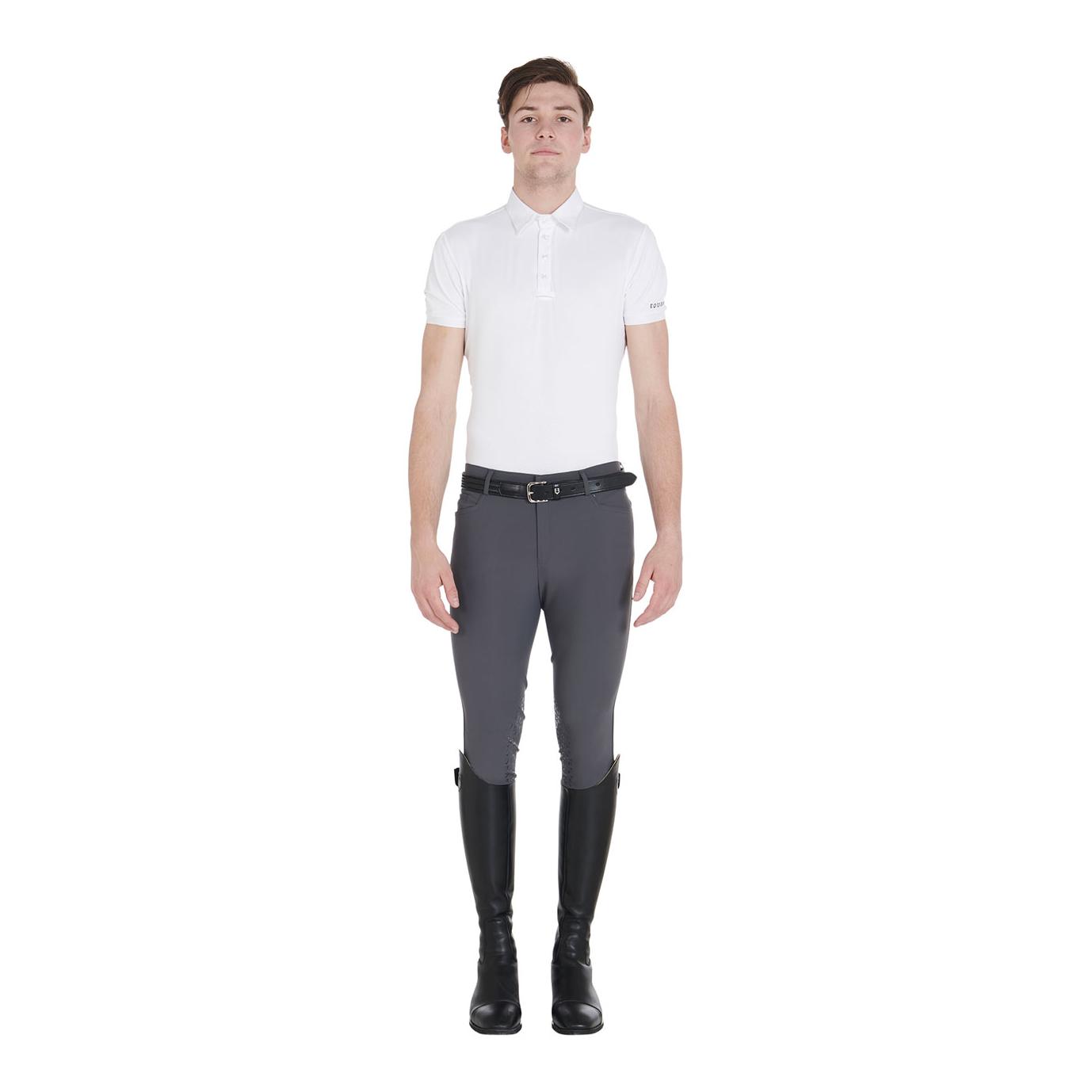 Equestro Reithose Caspar Kniebesatz Jungs