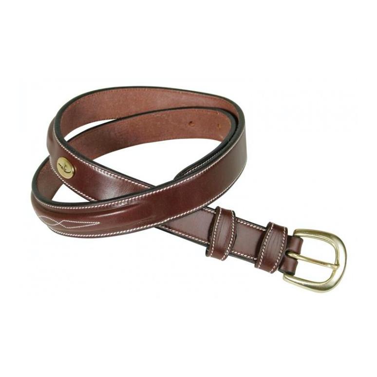 Dy'on Ledergürtel Fancy - braun