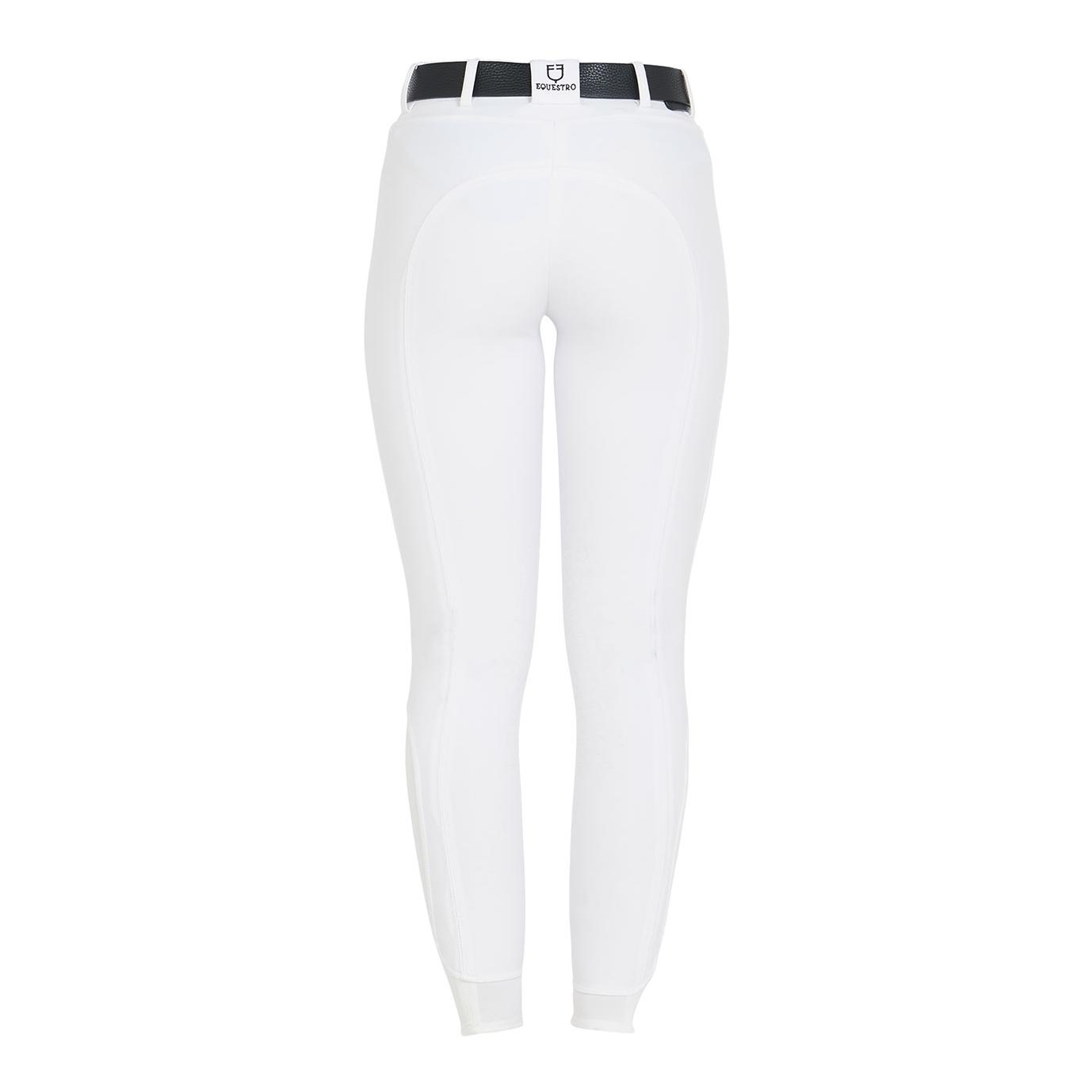 Equestro Culotte d'équitation Zenda avec renforts aux genoux pour filles
