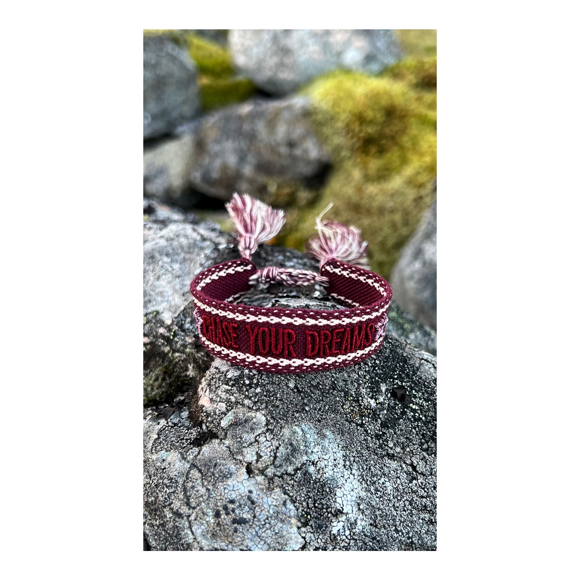 Soulhorse Stoffarmband "Chase Your Dreams"