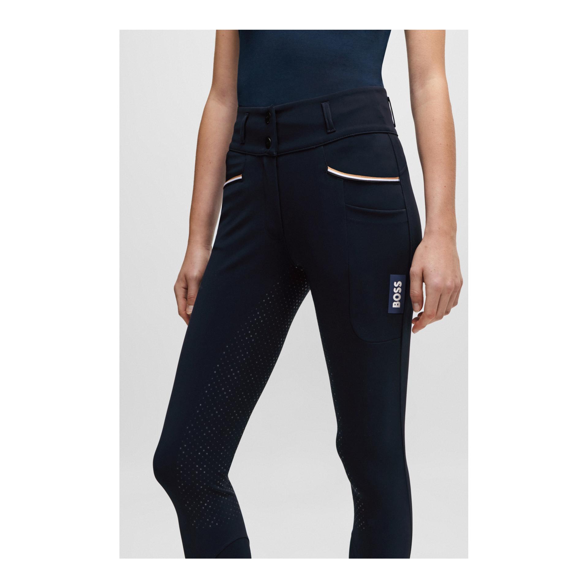 BOSS Equestrian Reithose Hailey Sommer Vollbesatz High Waist Damen