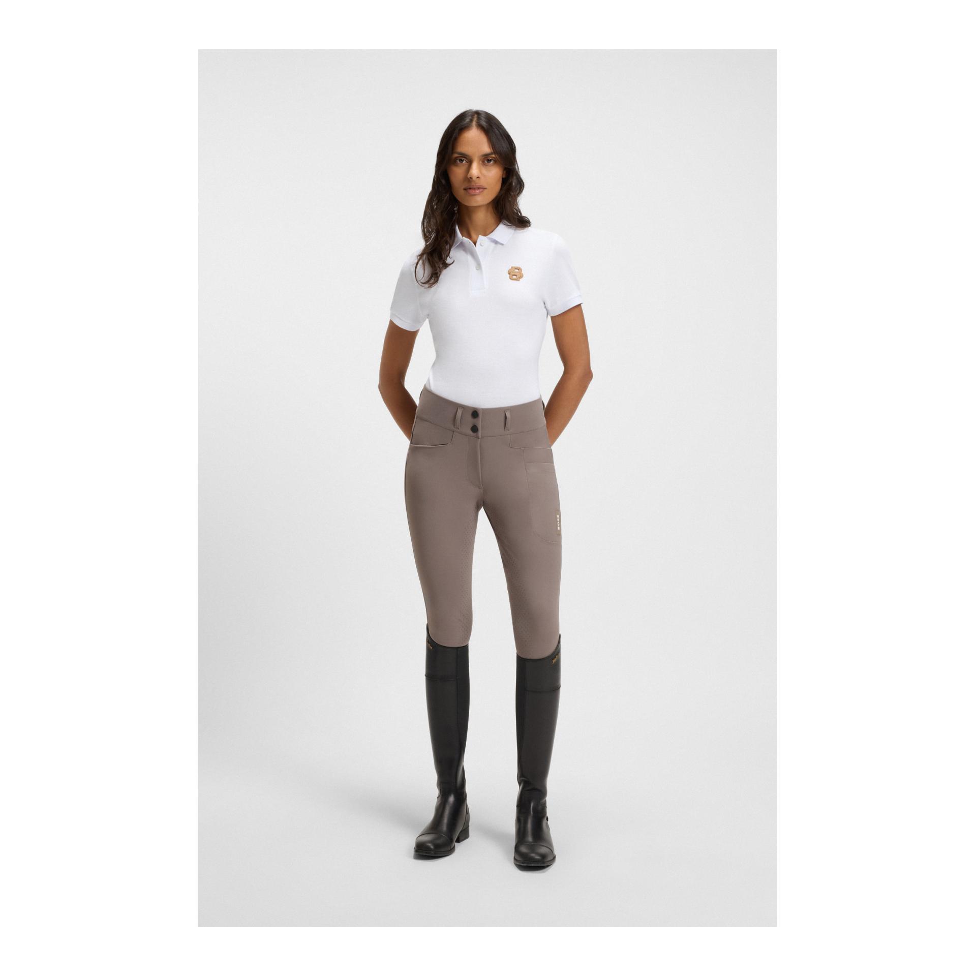 BOSS Equestrian Reithose Hailey Highwaist Vollbesatz Damen