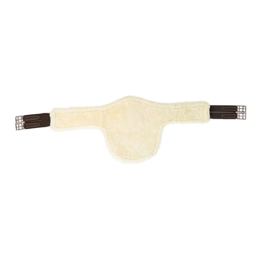 Kentucky Lammfell Stollengurt - braun