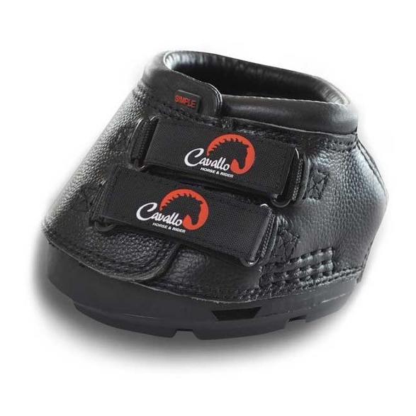 Cavallo Horse & Rider Hufschuhe Hipposandales Simple Slim (paire) - noir