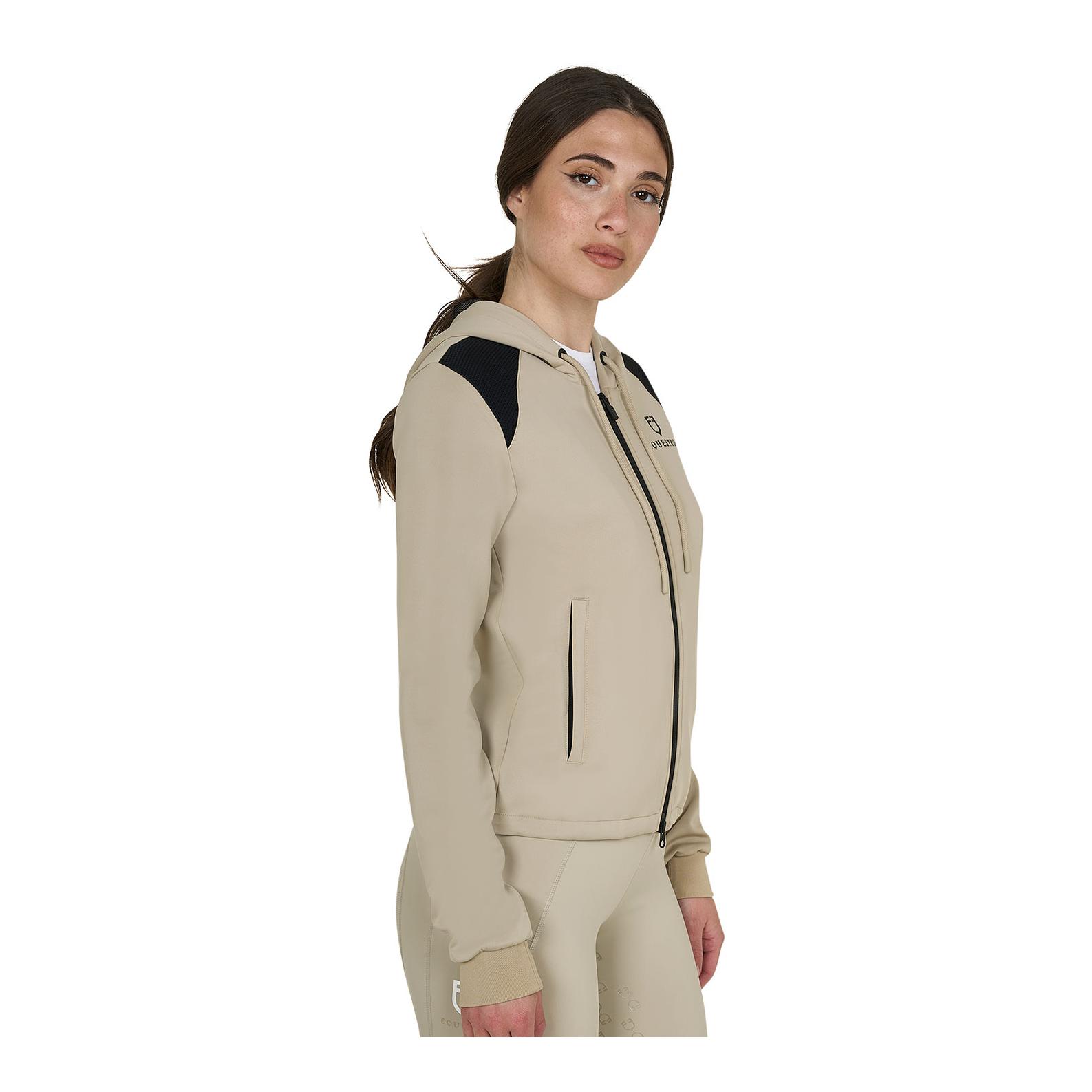 Equestro Hoodie cropped Damen