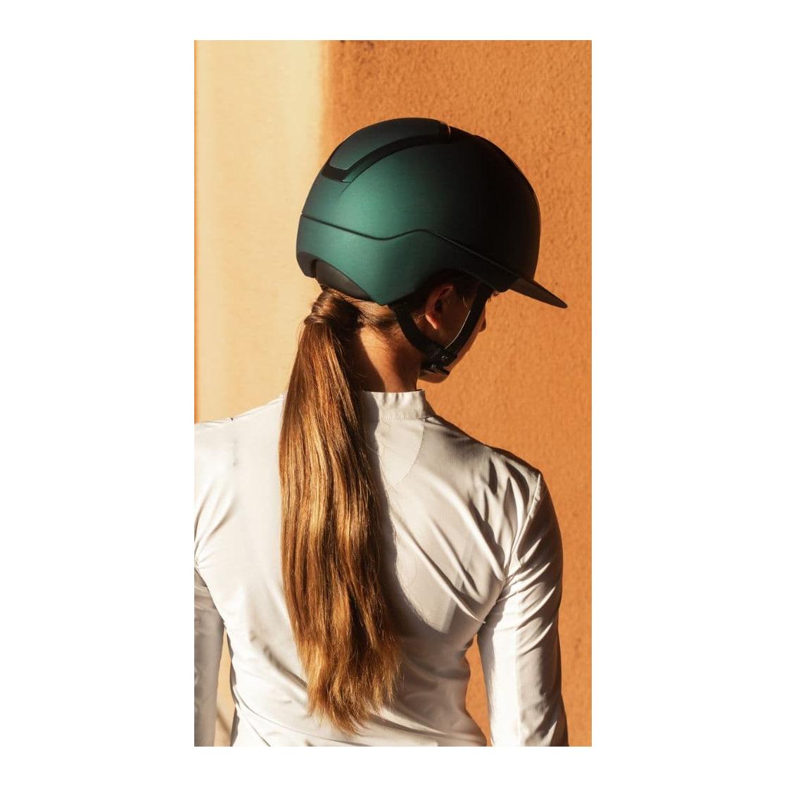 KASK Reithelm Nemesi Metal WP- schwarzer Kinnriemen