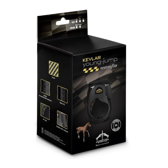 Veredus Streichkappen young-jump Kevlar Gel Vento - black