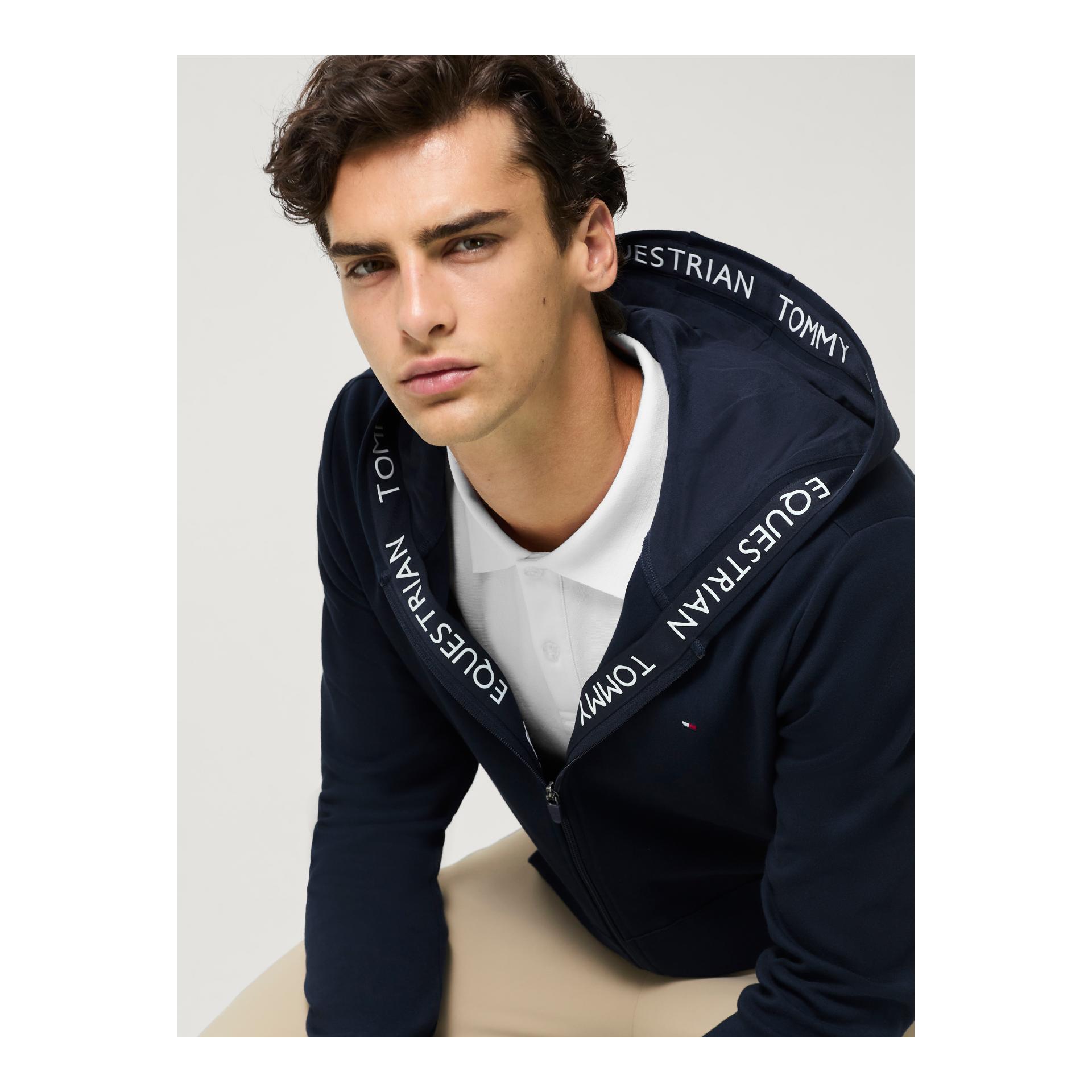 Tommy Hilfiger Equestrian Sweat à capuche Ventura Zipup pour homme