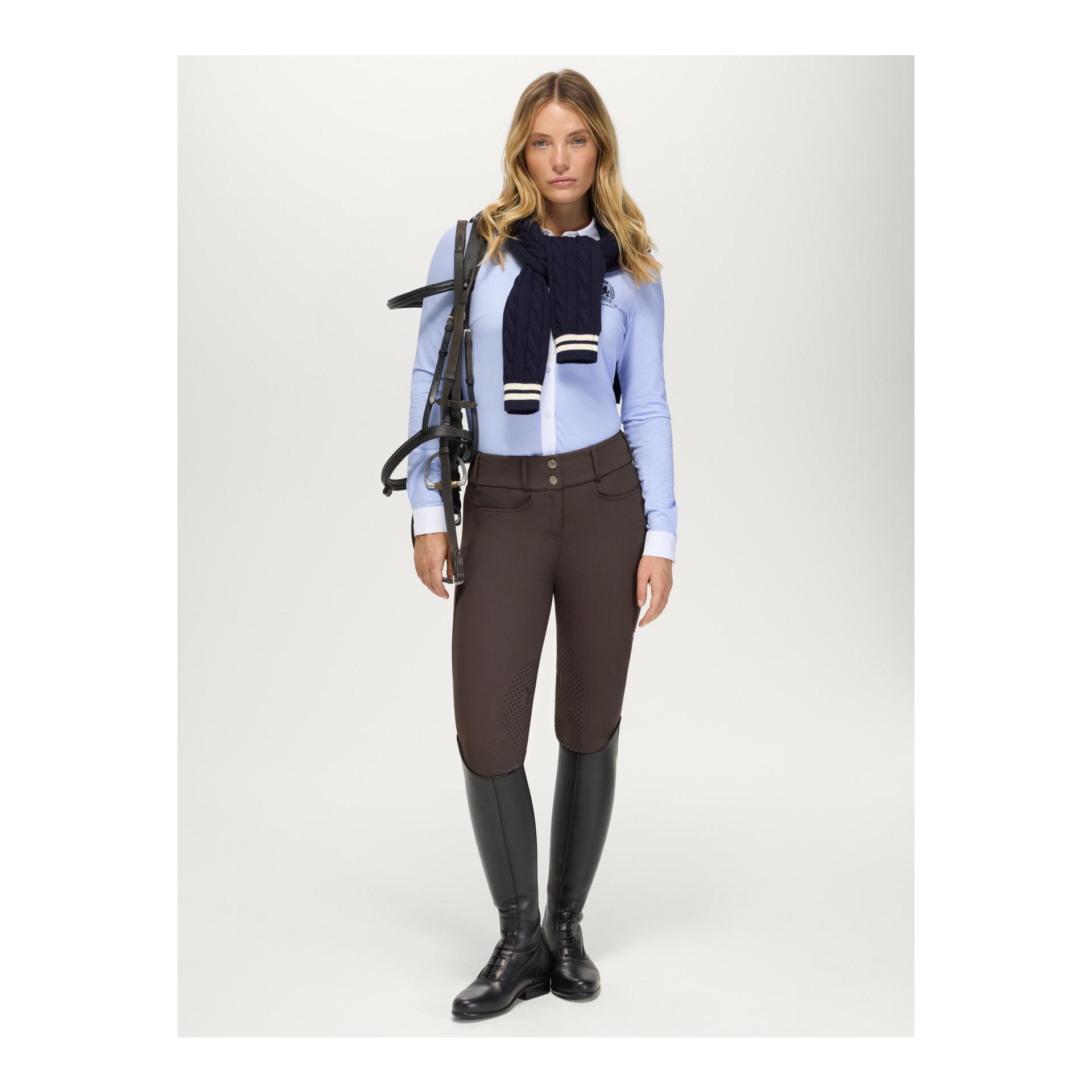 Tommy Hilfiger Equestrian Pantalon d'équitation femme Mia grip genoux