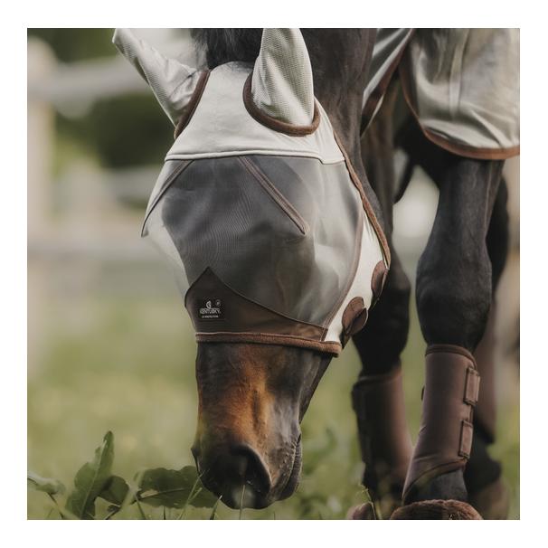 Kentucky Fliegenmaske Classic mit Ohren