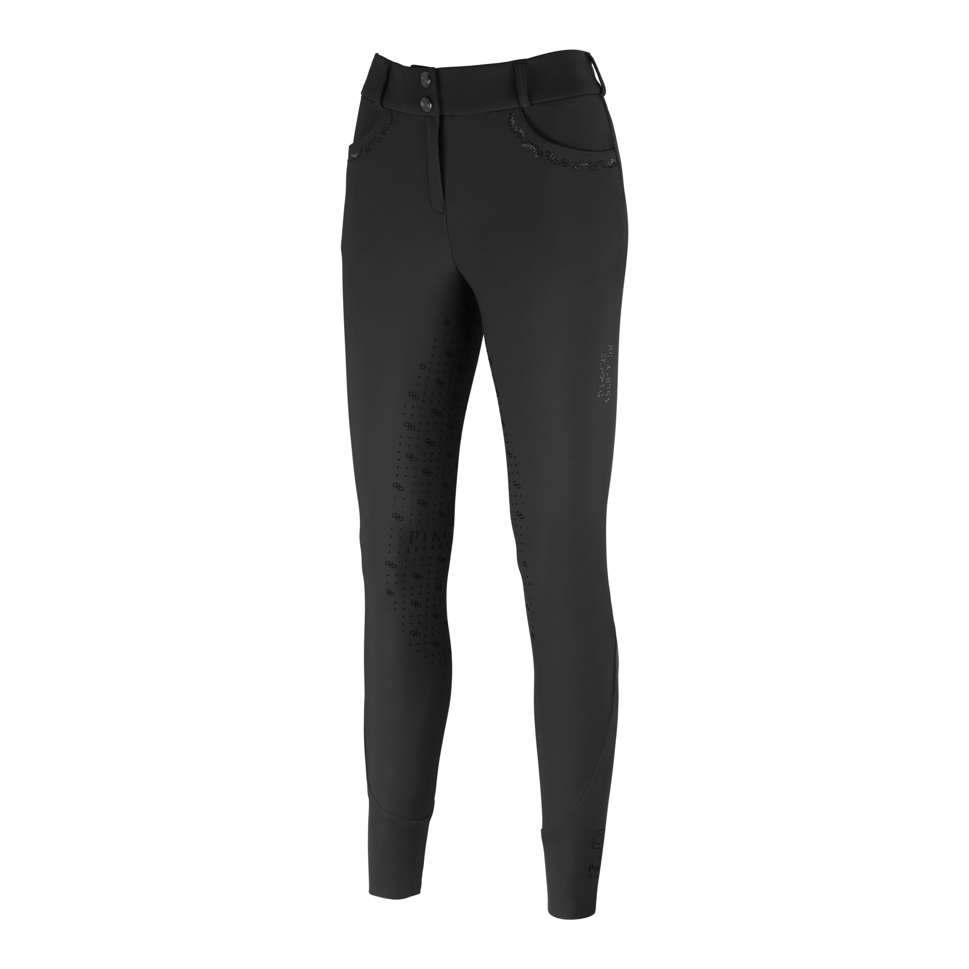 Pikeur Pantalon d'équitation d'hiver Ceelina taille haute à fond intégral