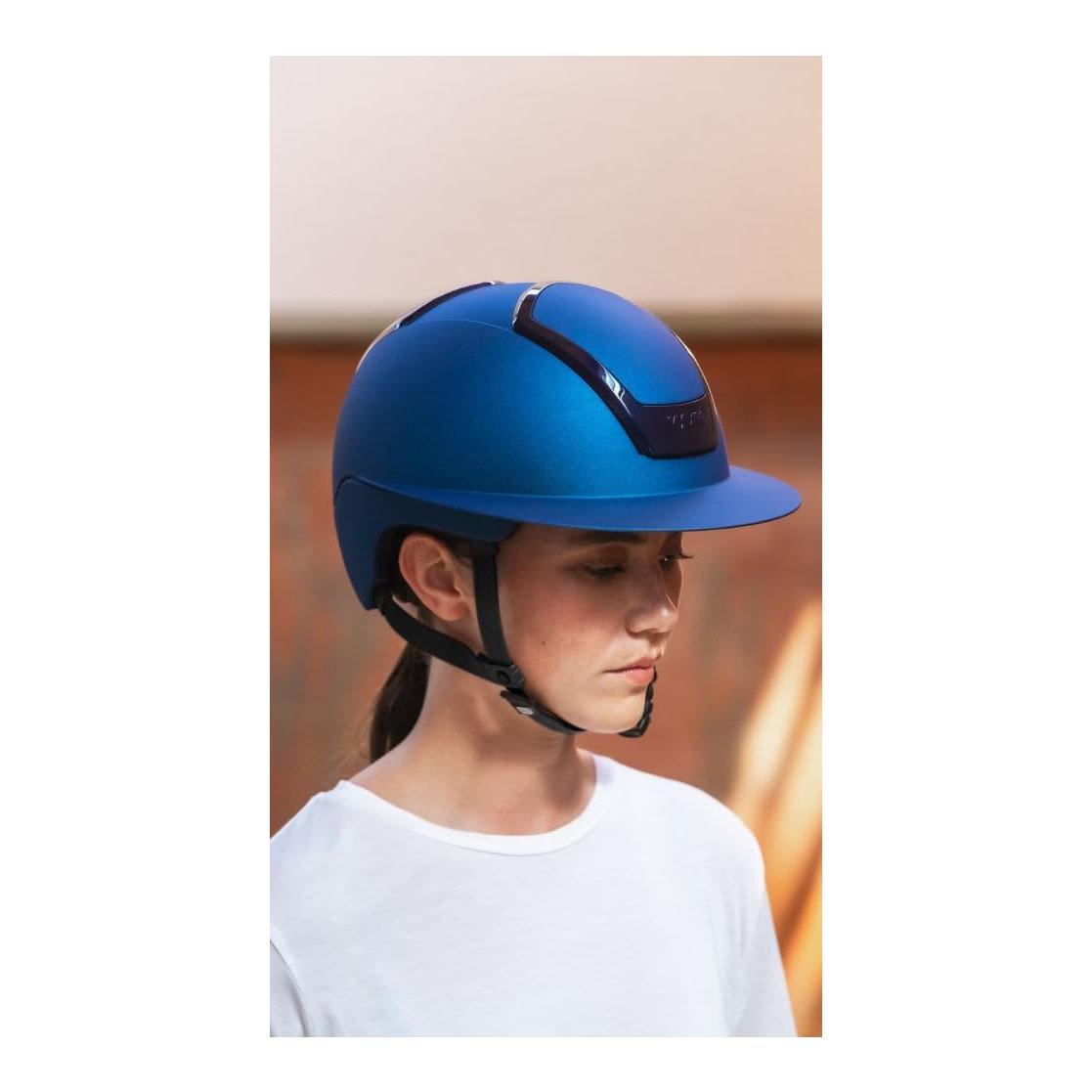 KASK Reithelm Nemesi Metal WP- schwarzer Kinnriemen