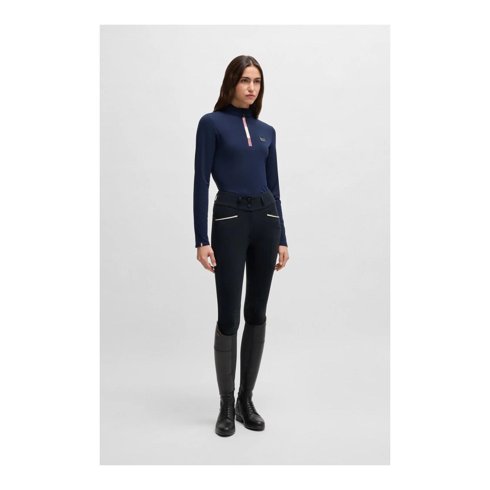 BOSS Equestrian Reithose Hannah Highwaist Kniebesatz Damen