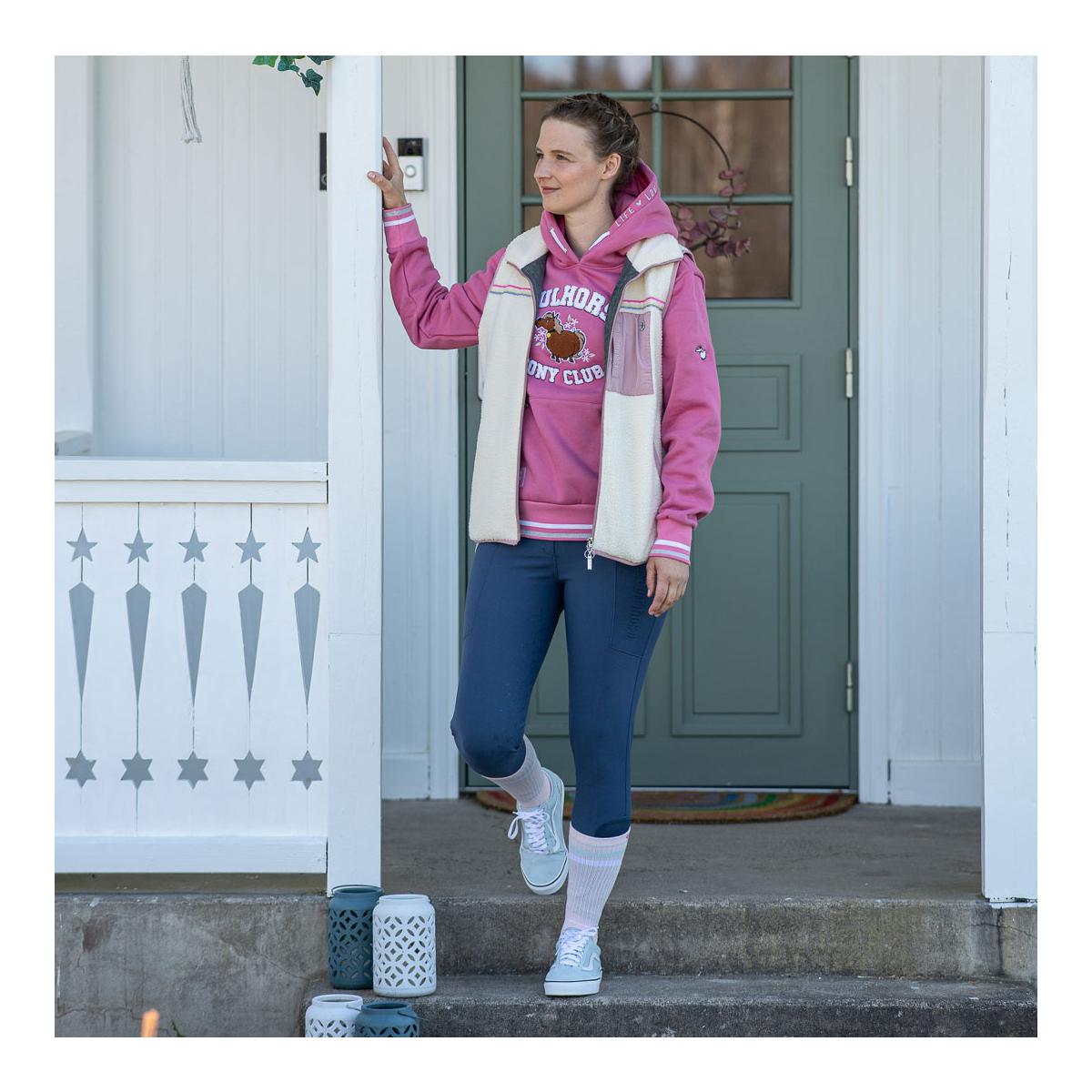 Soulhorse Teddyfleece Weste Rainbow Unicorn