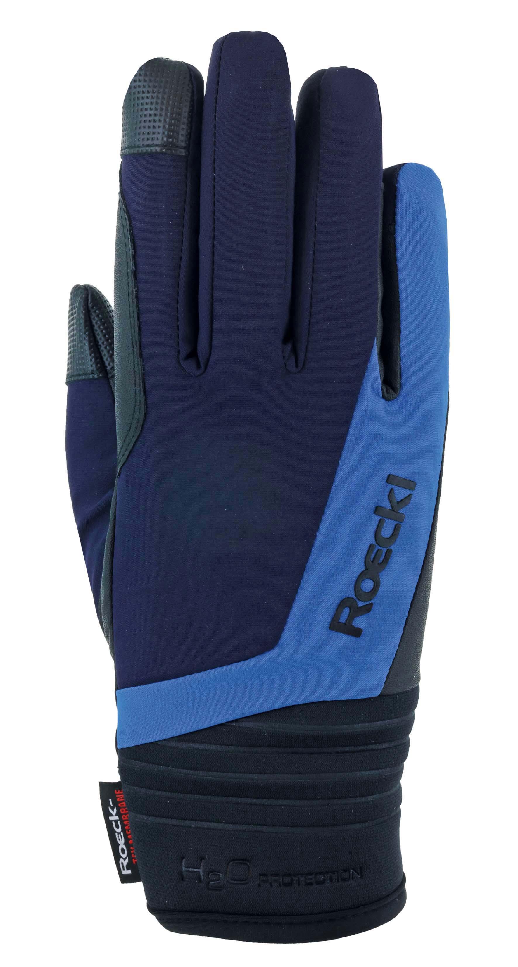 Roeckl Winterreithandschuh Winsford - evening blue