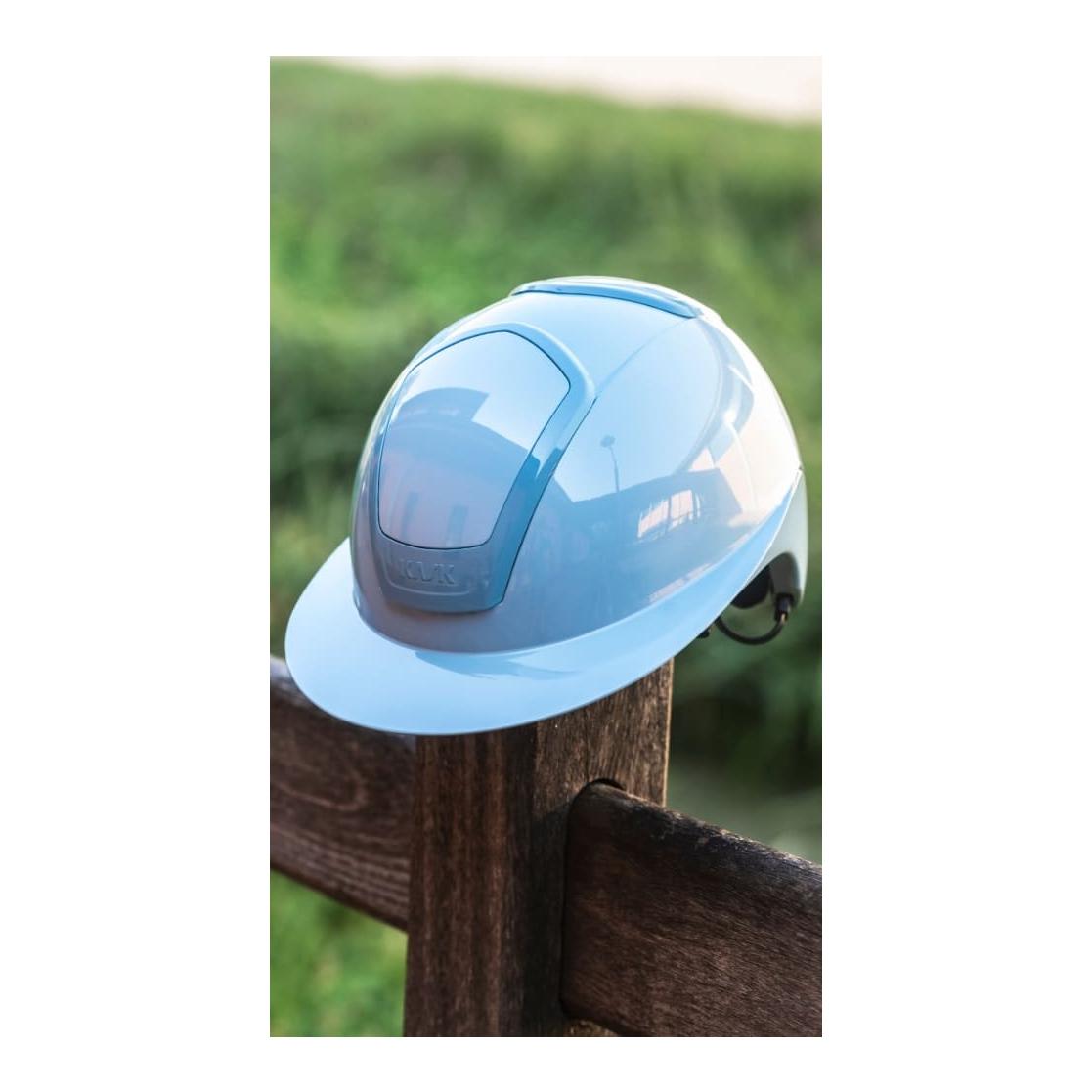 KASK Reithelm Nemesi Shine WP - schwarzer Kinnriemen